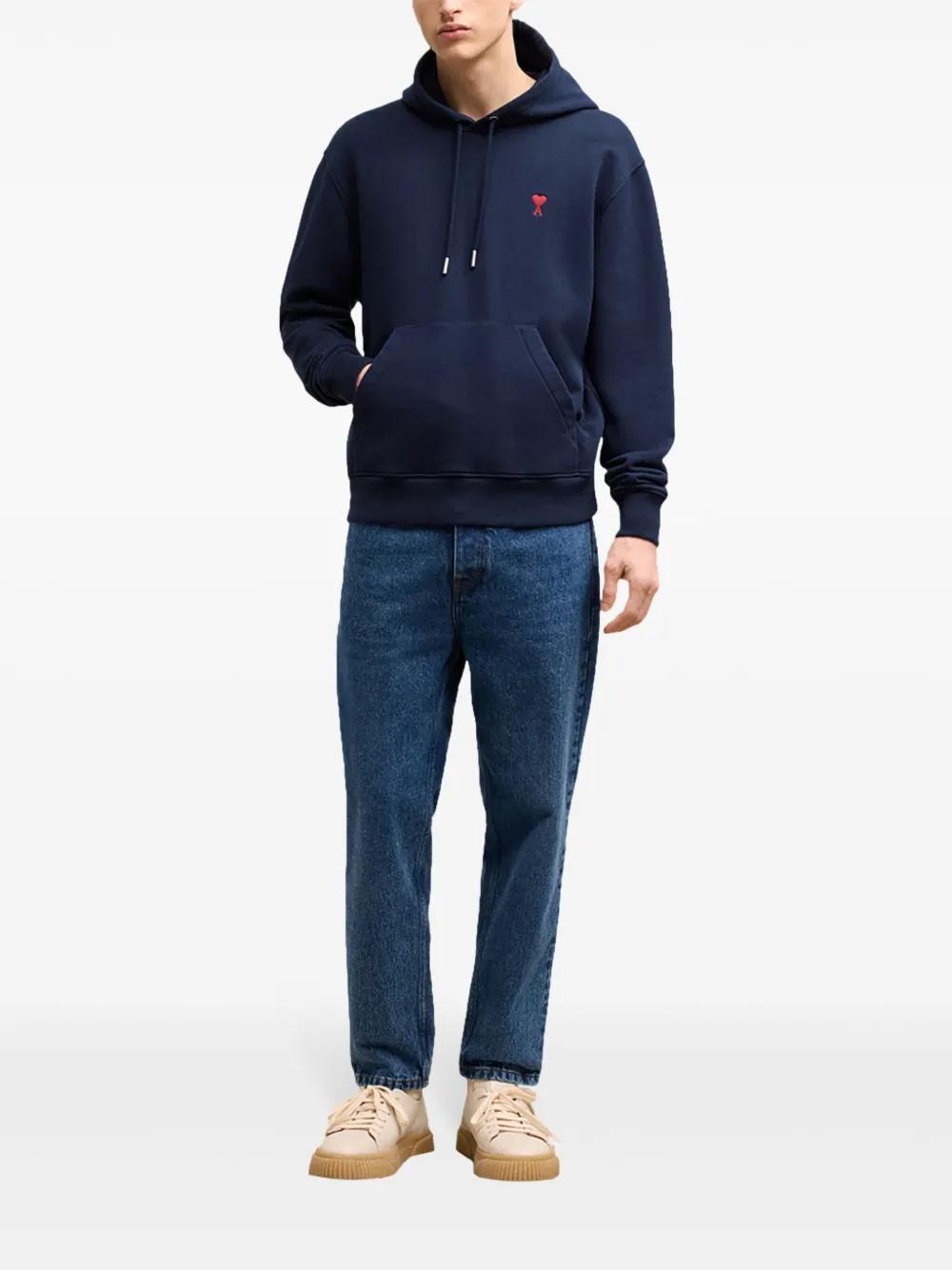 AMI PARIS Regular Fit AMI of Coeur Hoodie - Size L