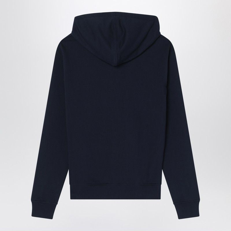 AMI PARIS Hooded Zipper Sweatshirt for Men - SS25 Collection