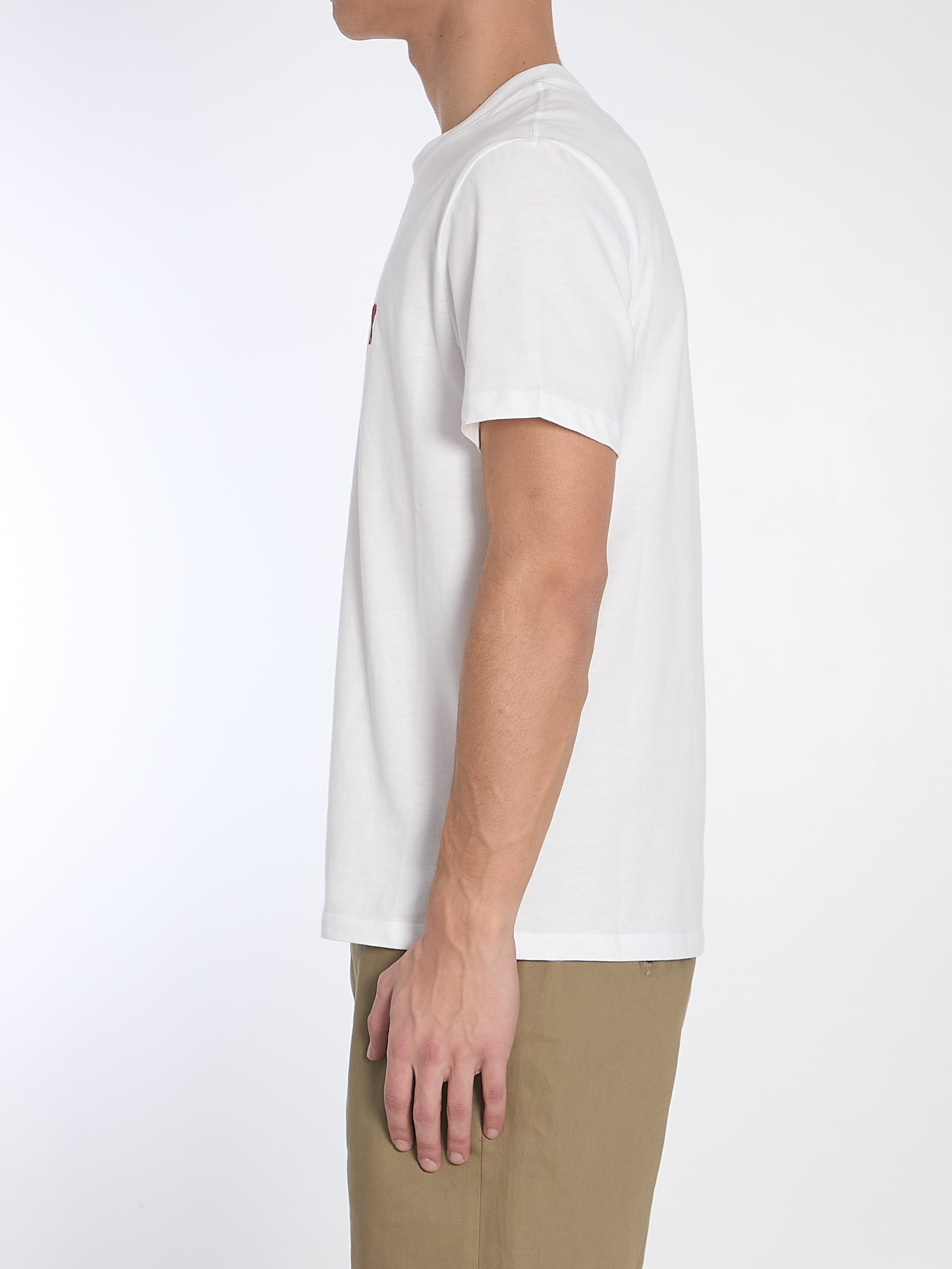 AMI PARIS Essential Organic Cotton T-Shirt