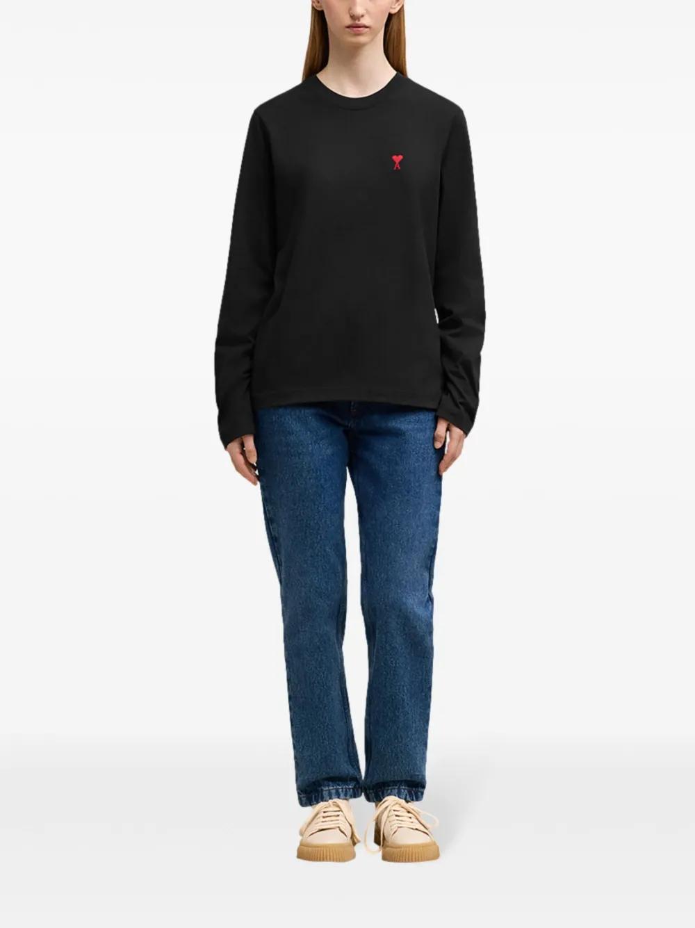 AMI PARIS Classic Cotton T-Shirt for Women