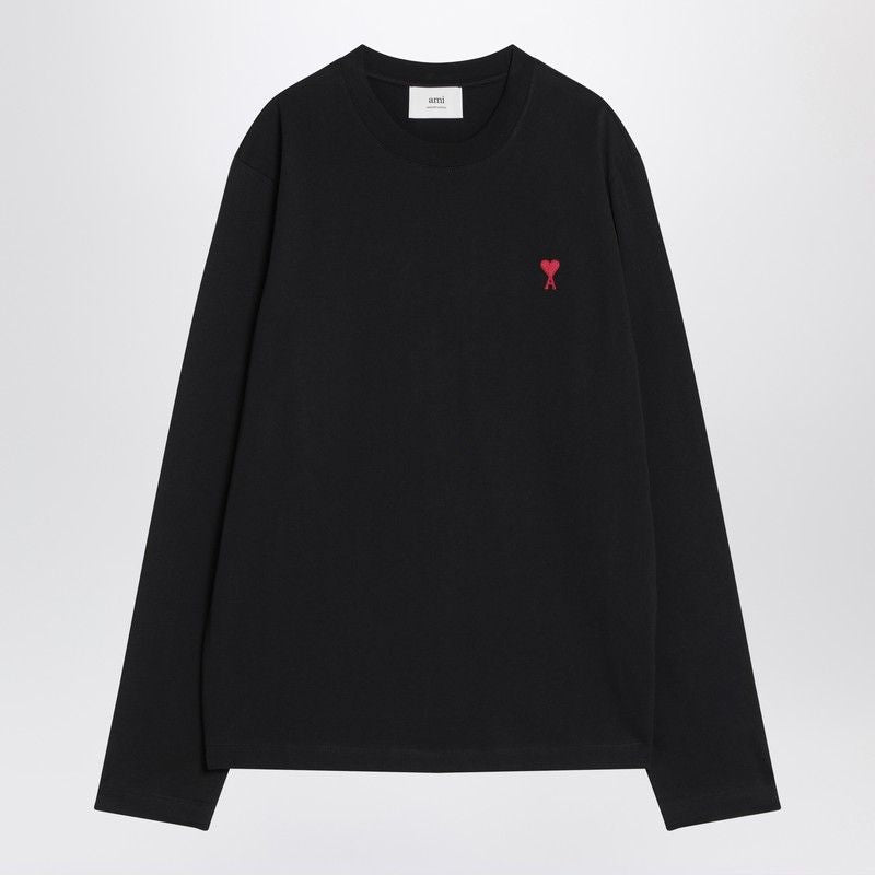 AMI PARIS Classic Long Sleeve AMI of Coeur T-Shirt