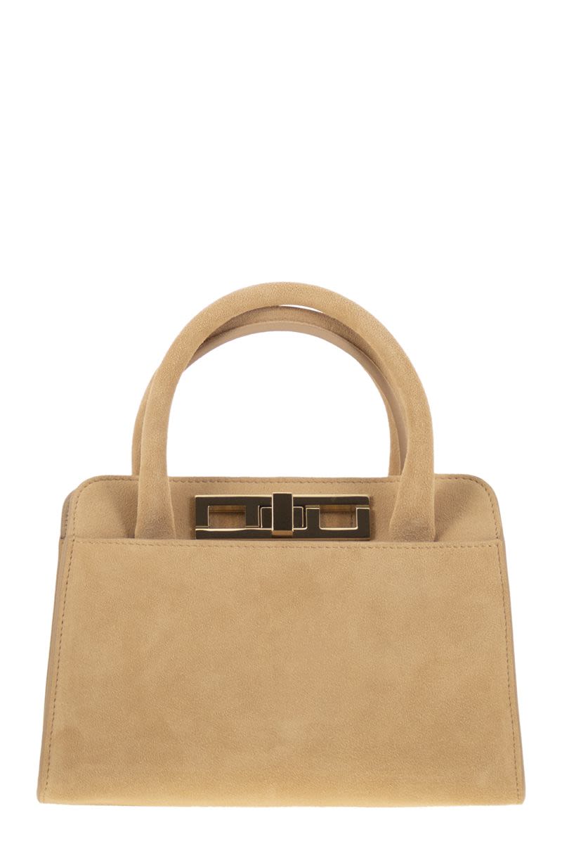 FABIANA FILIPPI Mini Handbag with Metallic Accessory - 21 x 14 x 11 cm