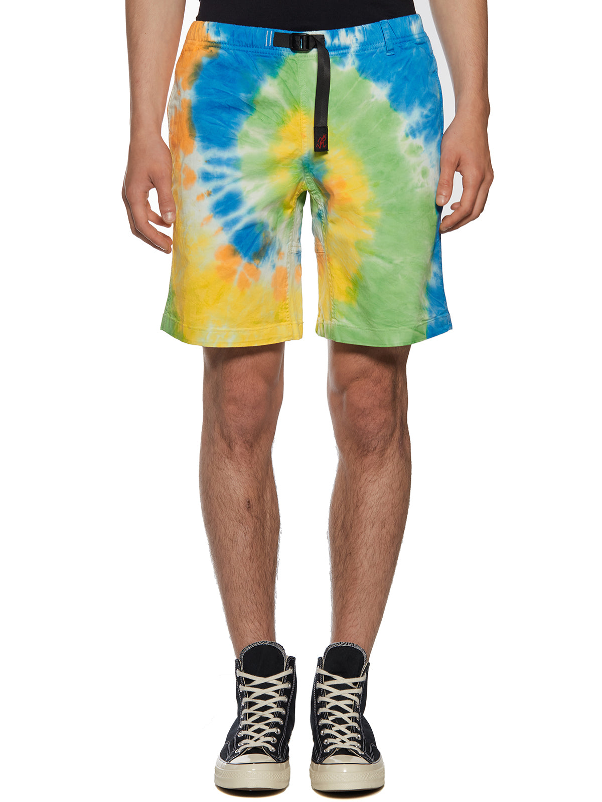 GRAMICCI Men's Bermuda Tie-Dye Mini Shorts