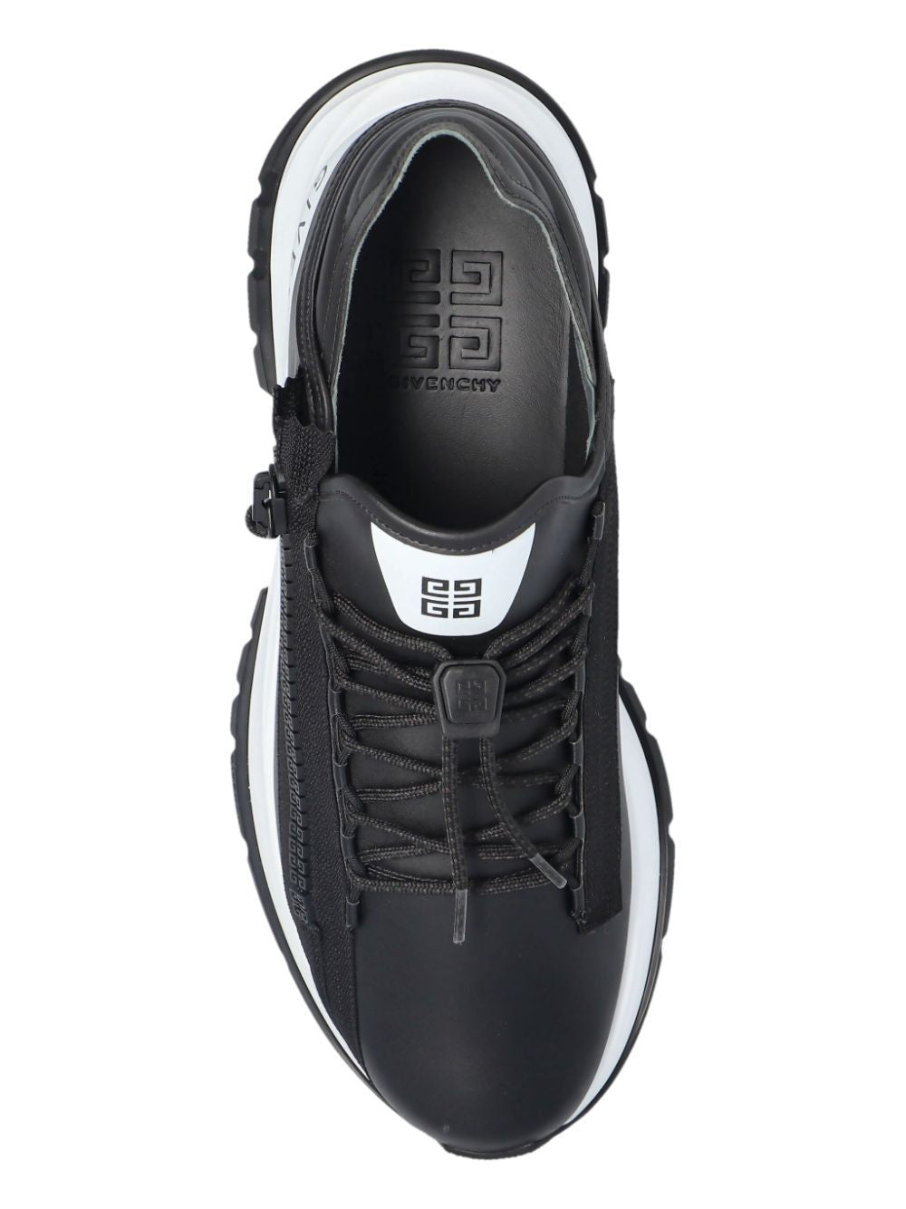 GIVENCHY Men's Synthetic Leather Spectre Zip Runners