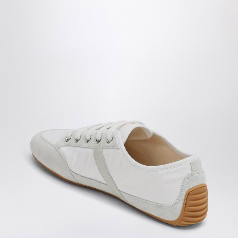 GIVENCHY Almond Shaped Toe Nylon and Suede Sneakers for Men