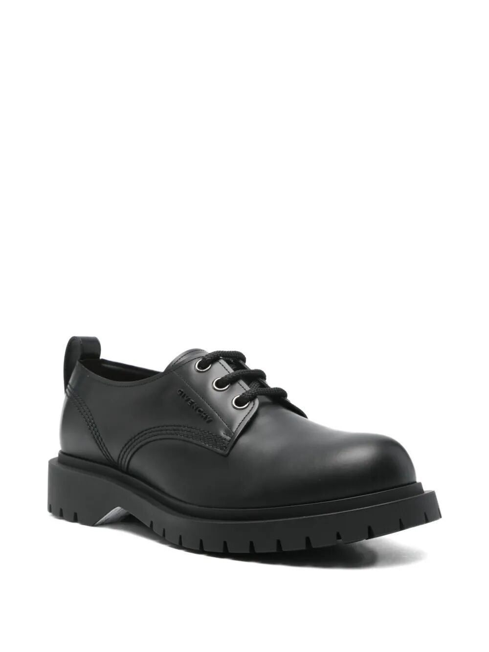 GIVENCHY Leather Derby Dress Shoes
