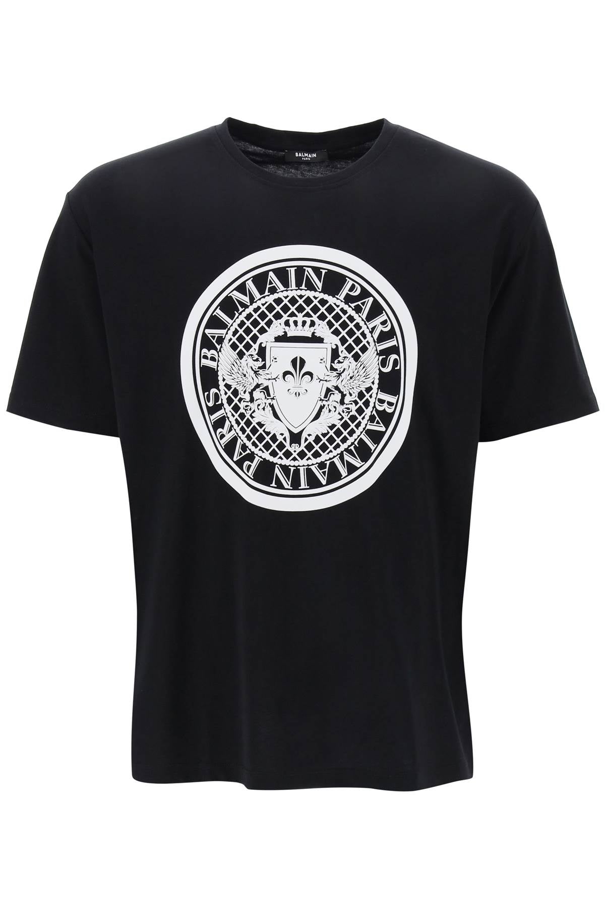 BALMAIN Cotton Crew-Neck T-Shirt