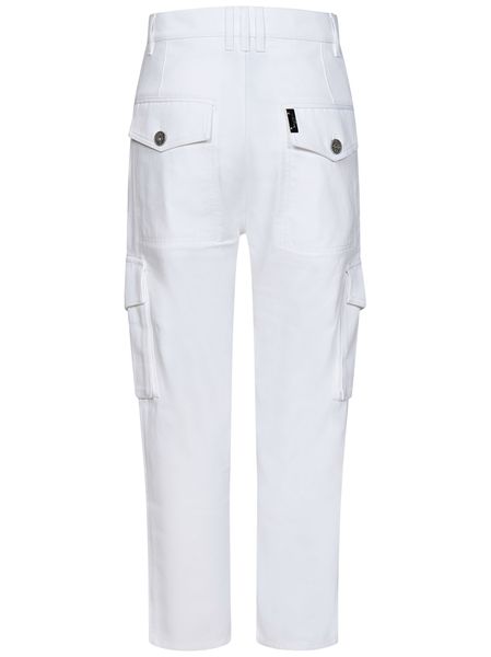 BALMAIN Cargo Cotton Pants for Men - FW23 Collection
