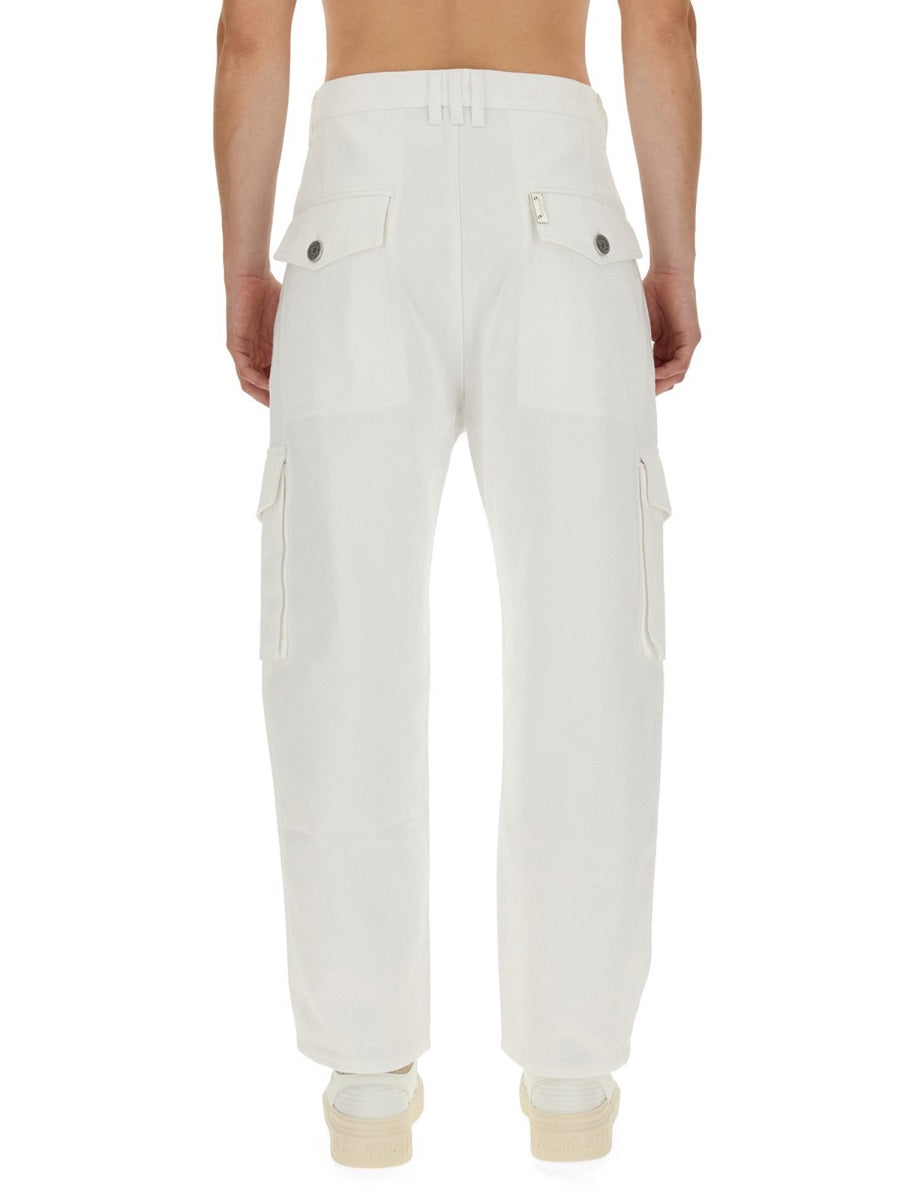 BALMAIN Men's Regular Fit Cargo Pants - Size 50 IT