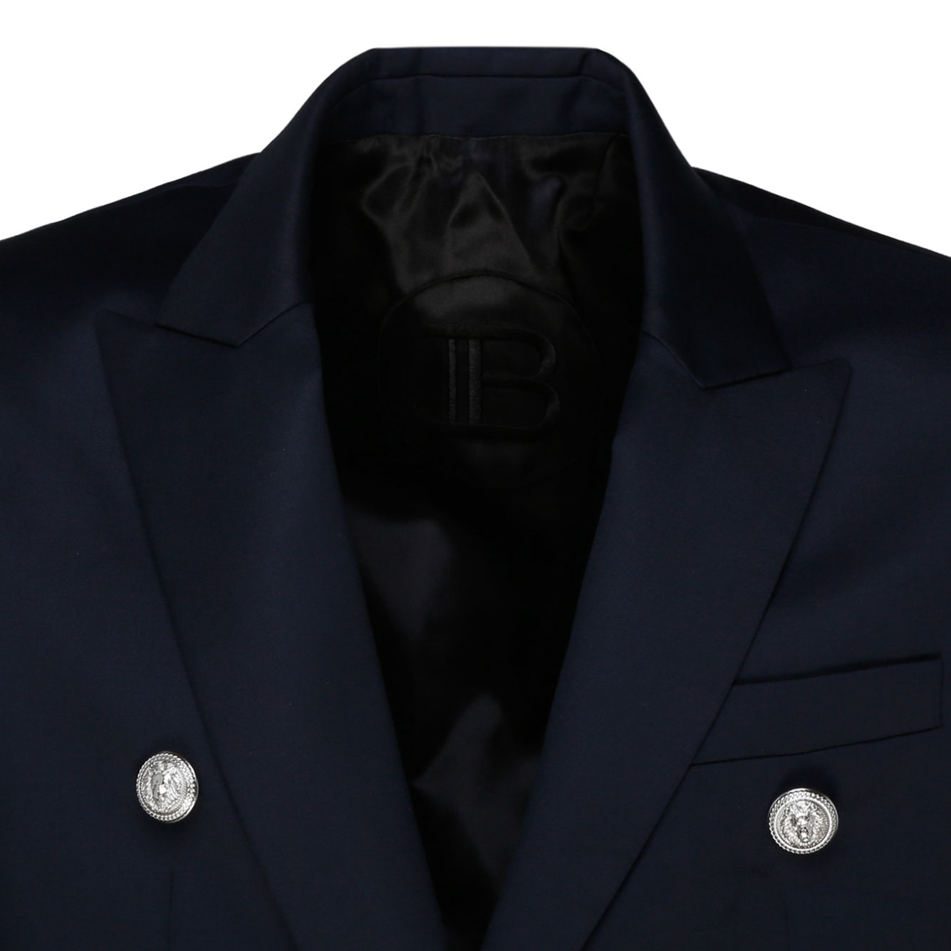 BALMAIN Men's Wool Outerwear Jacket - FW24 Collection