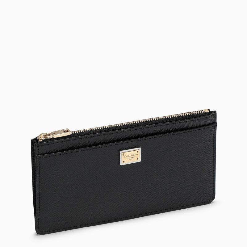 DOLCE & GABBANA Elegant Leather Mini Wallet for Women