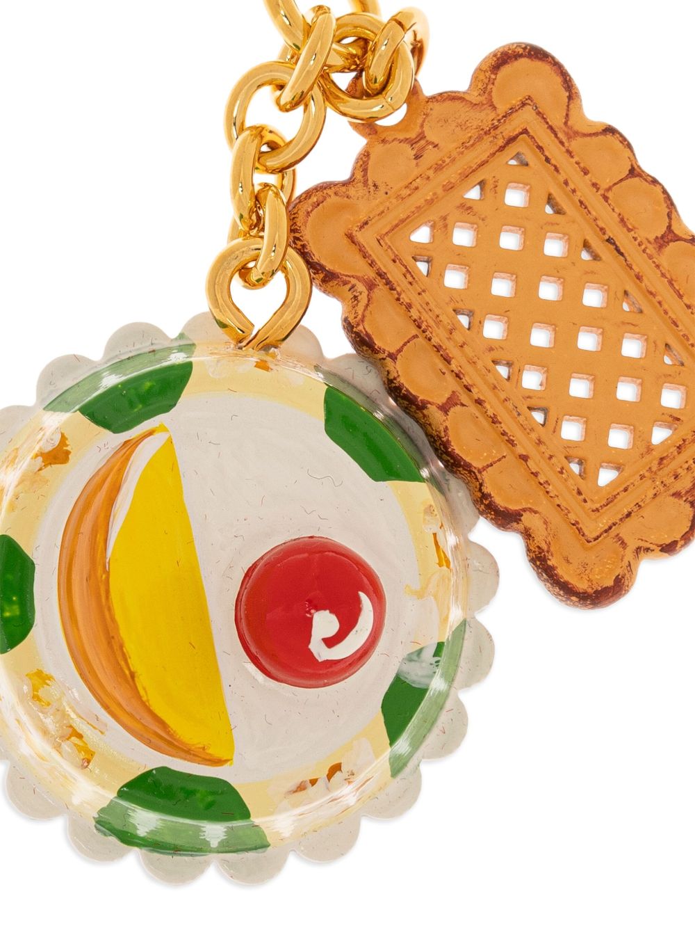 DOLCE & GABBANA Sicily Cassata Mini Keychain Charm