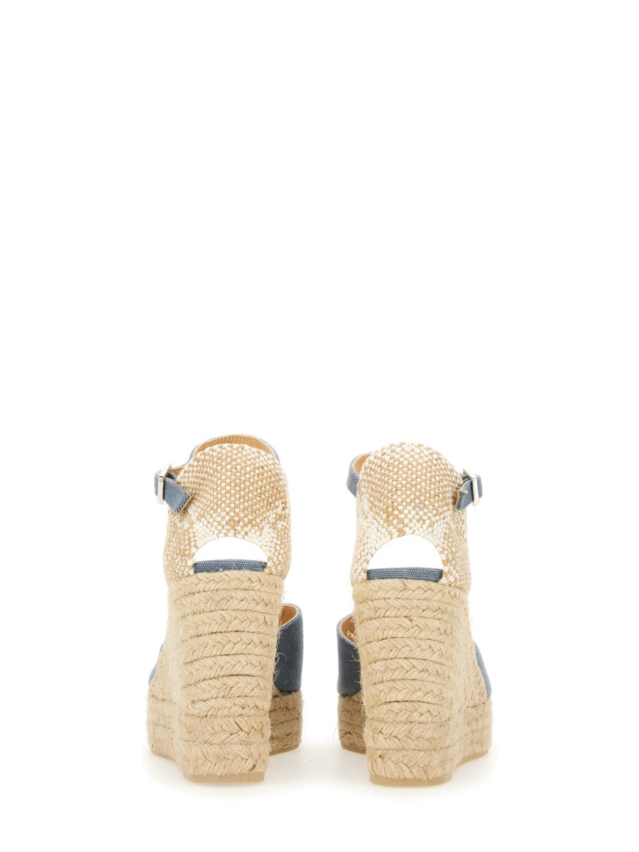 CASTAÑER Elegant Cotton Sandal for Women