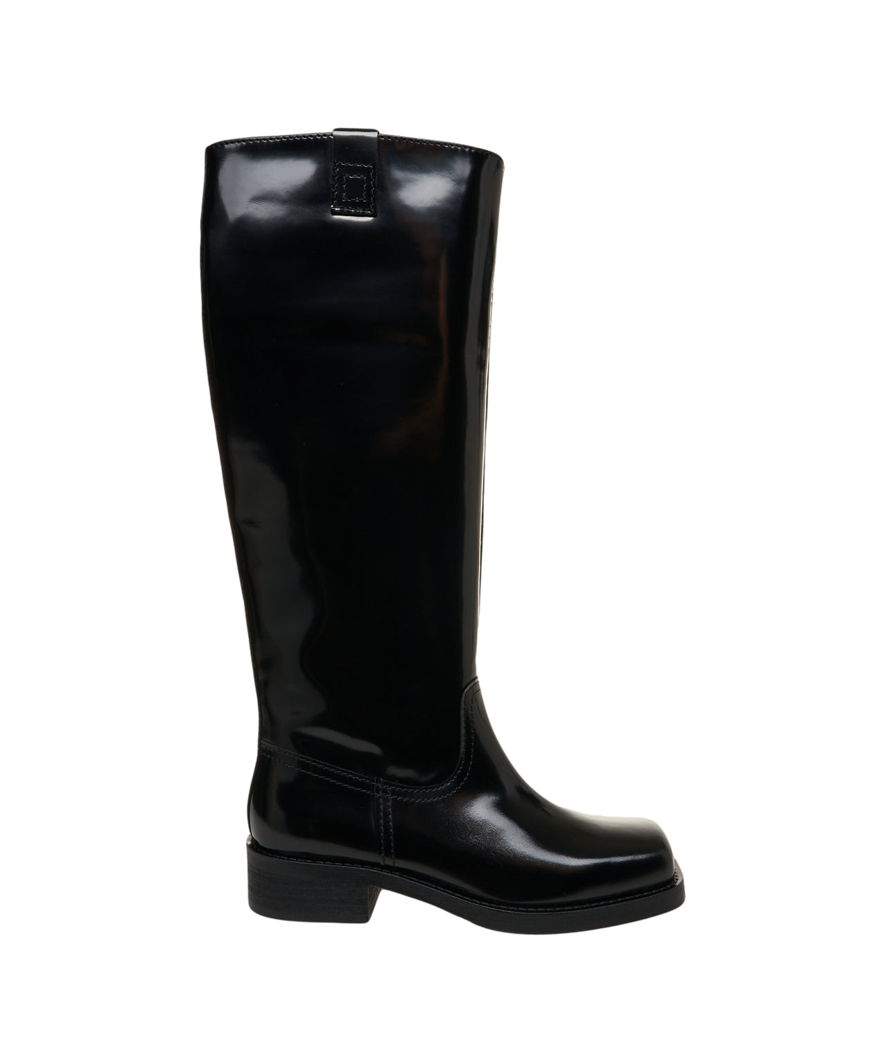 BILLI BI Knee-High Glossy Patent Leather Boots