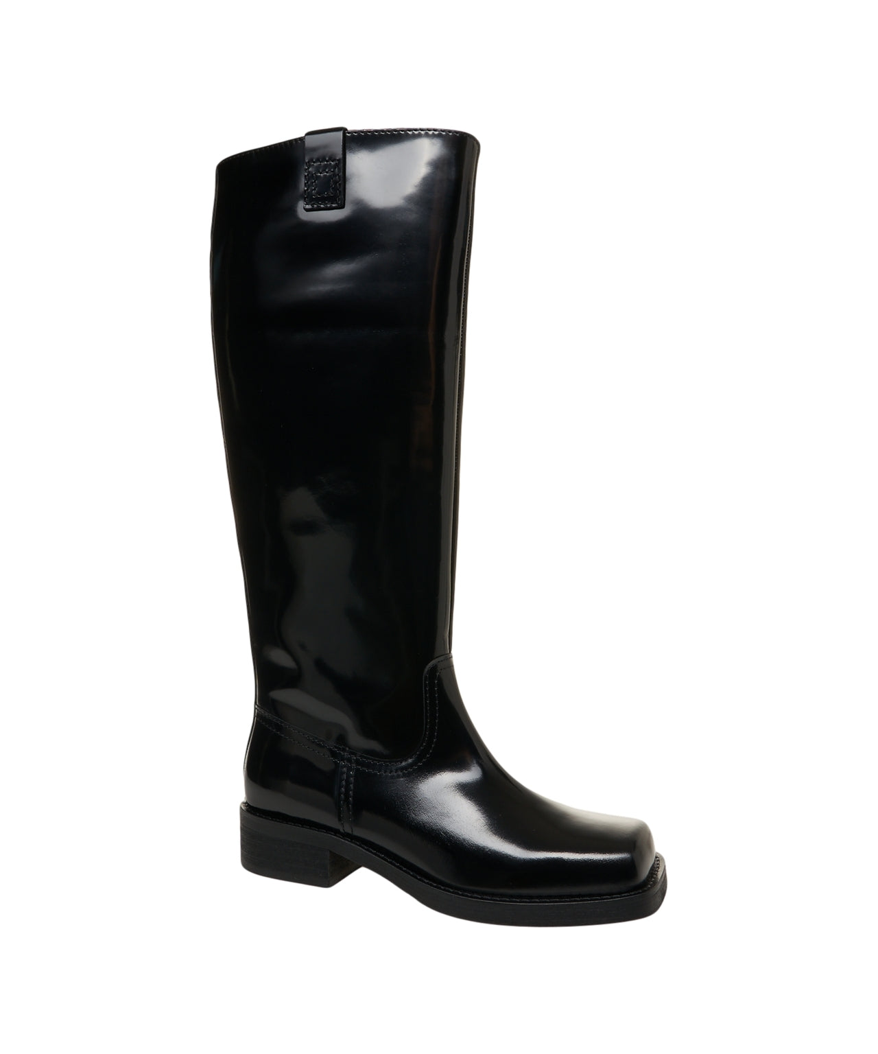 BILLI BI Knee-High Glossy Patent Leather Boots