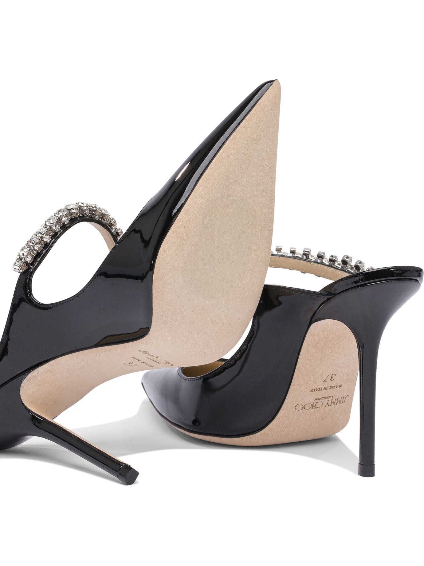 JIMMY CHOO Elevated Leather Pumps - 100 MM