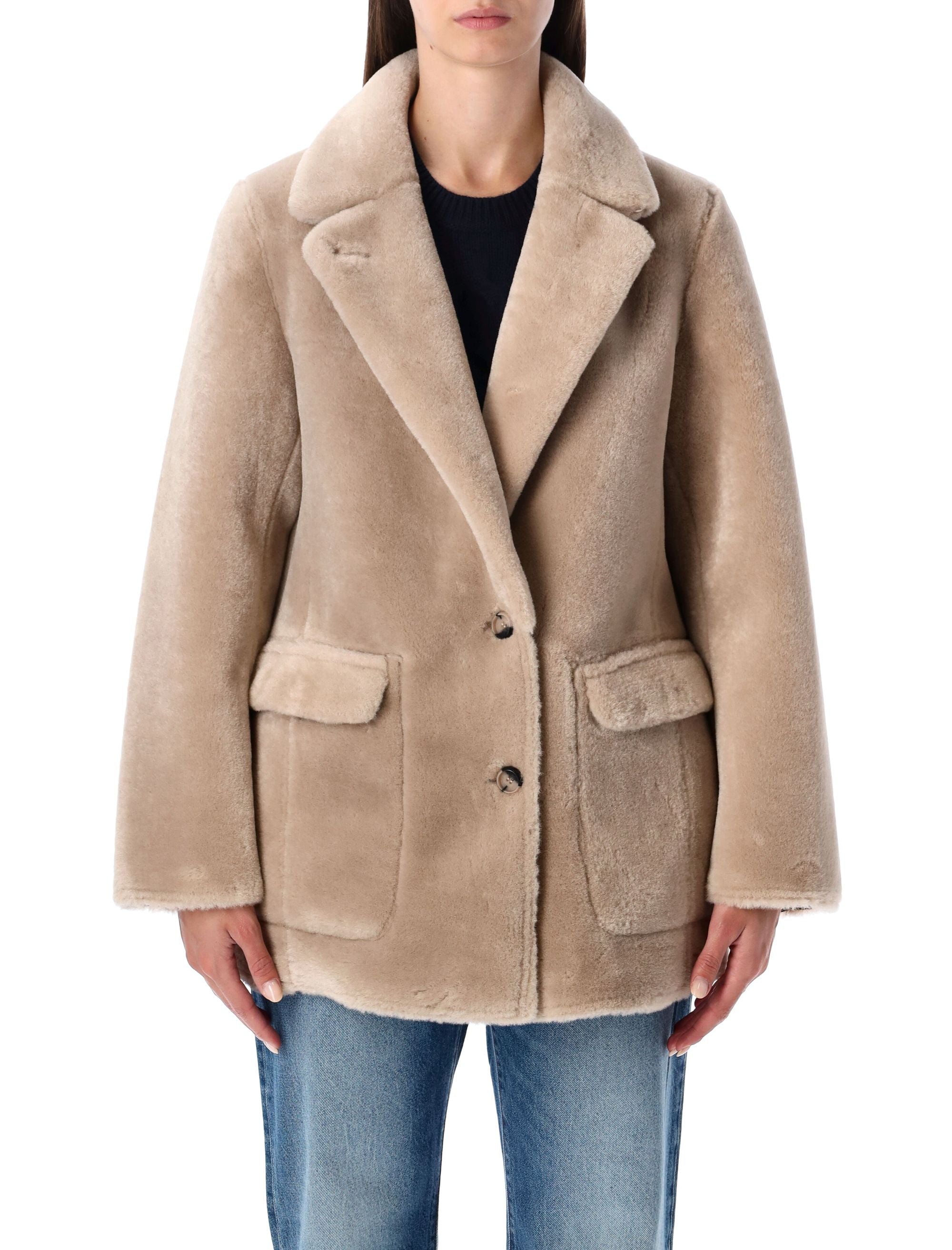 URBANCODE Reversible Faux Fur Jacket with Suede Interior - Size S
