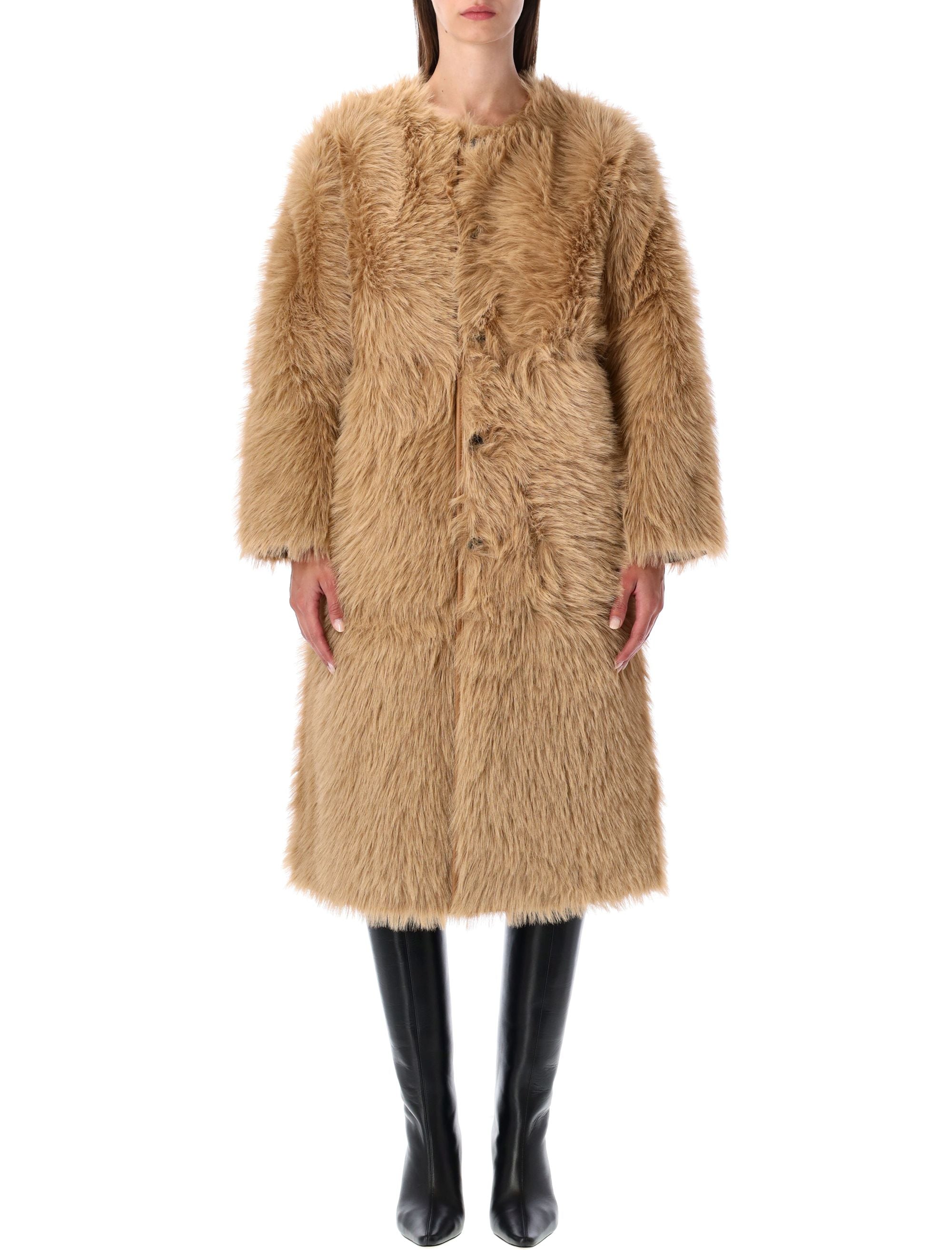 URBANCODE Reversible Faux Fur Jacket with Suede Interior - Size S