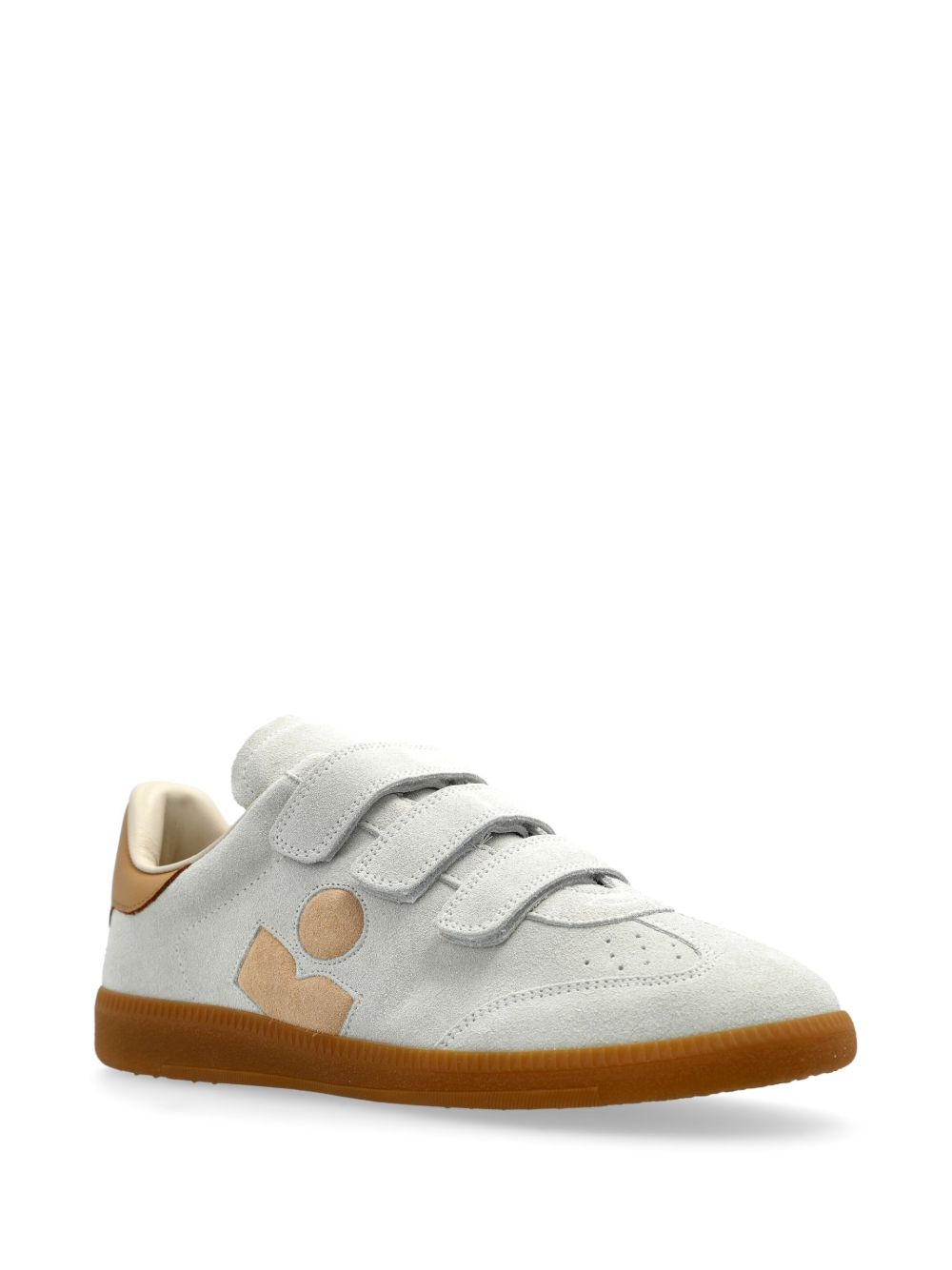 ISABEL MARANT Leather Touch-Strap Sneakers for Women