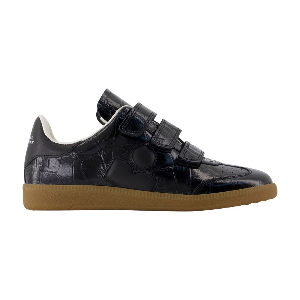 ISABEL MARANT Croc Effect Women's Sneakers