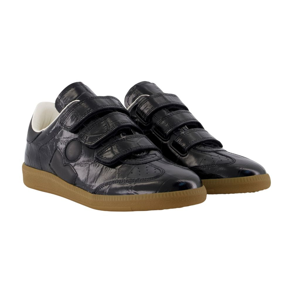 ISABEL MARANT Croc Effect Women's Sneakers
