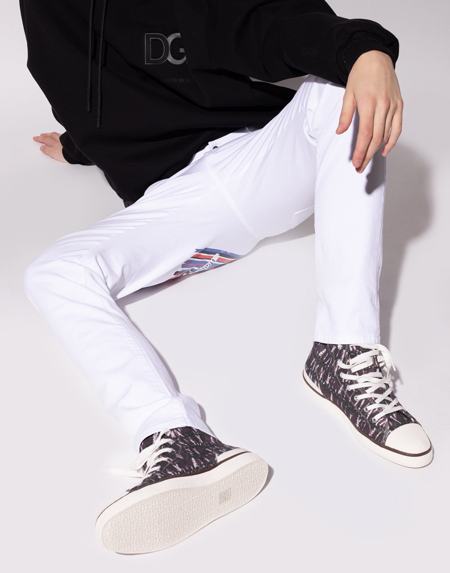 Men's Converse x Isabel Marant Benkeenh Tye Sweat Sneakers