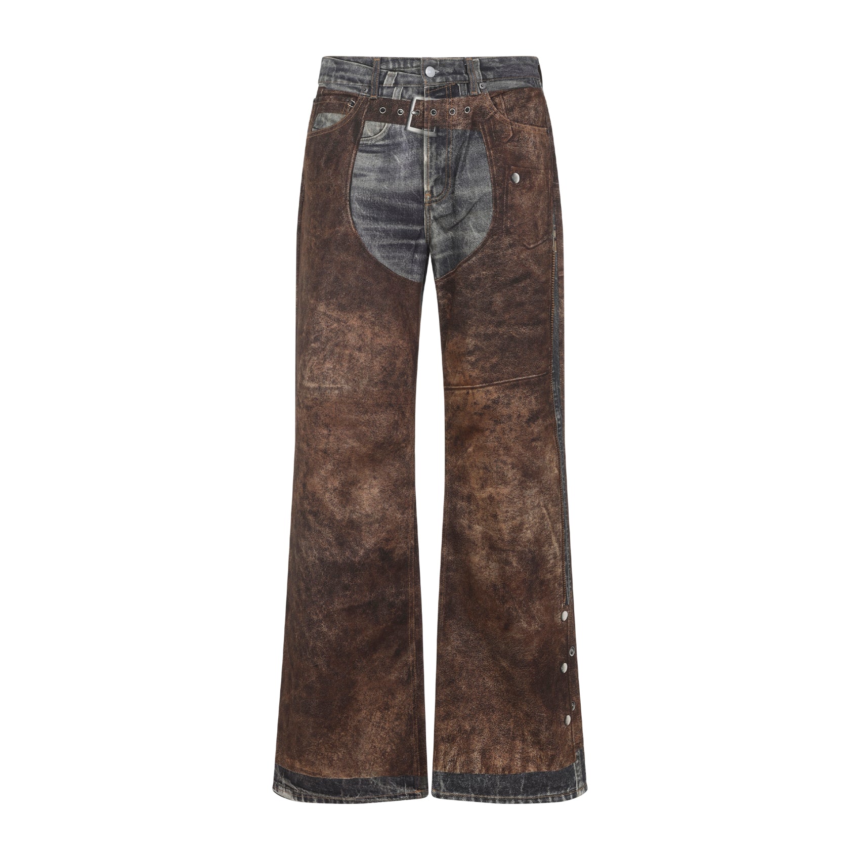 ACNE STUDIOS Trompe-L'Oeil Trousers for Men - Fall/Winter 2025