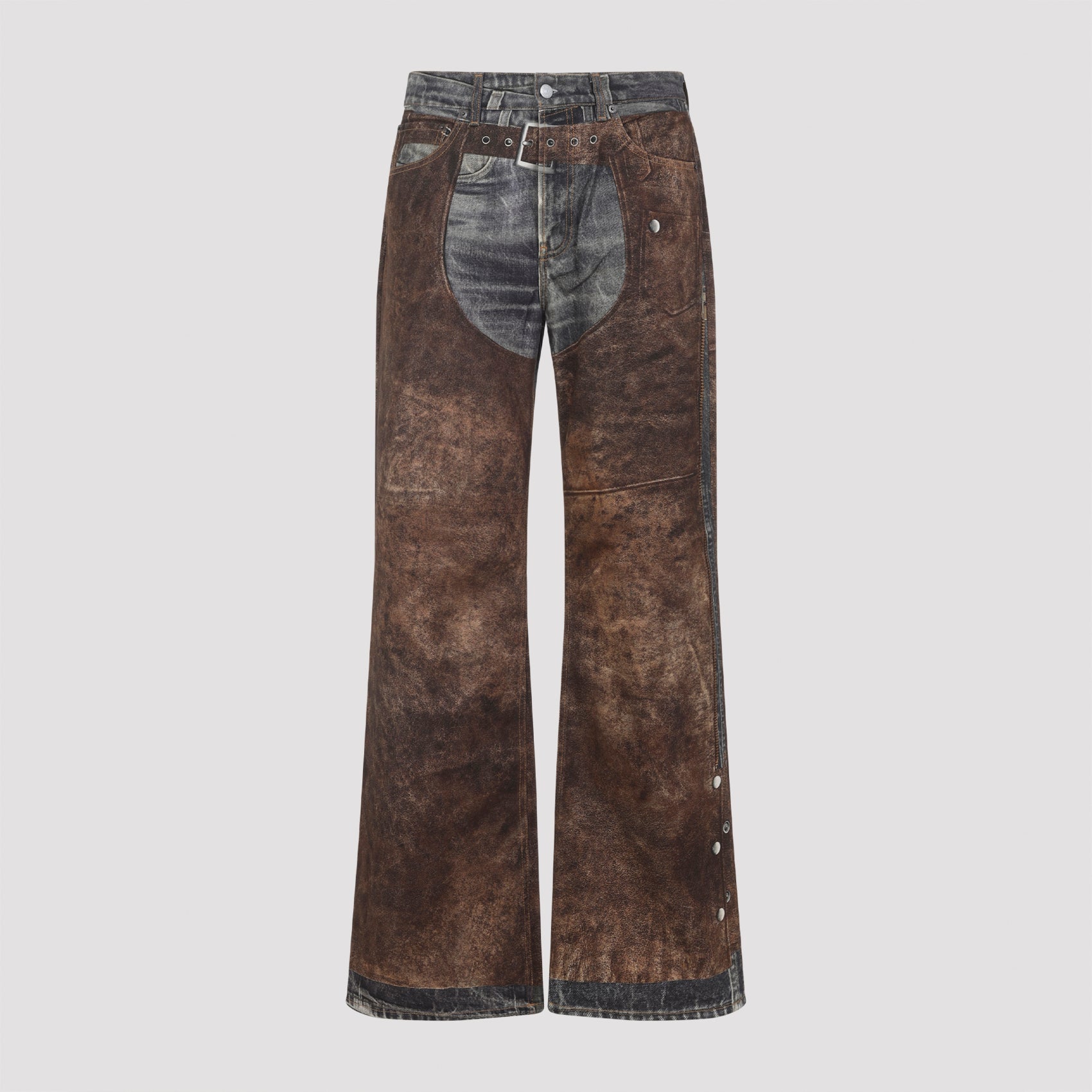 ACNE STUDIOS Trompe-L'Oeil Trousers for Men - Fall/Winter 2025