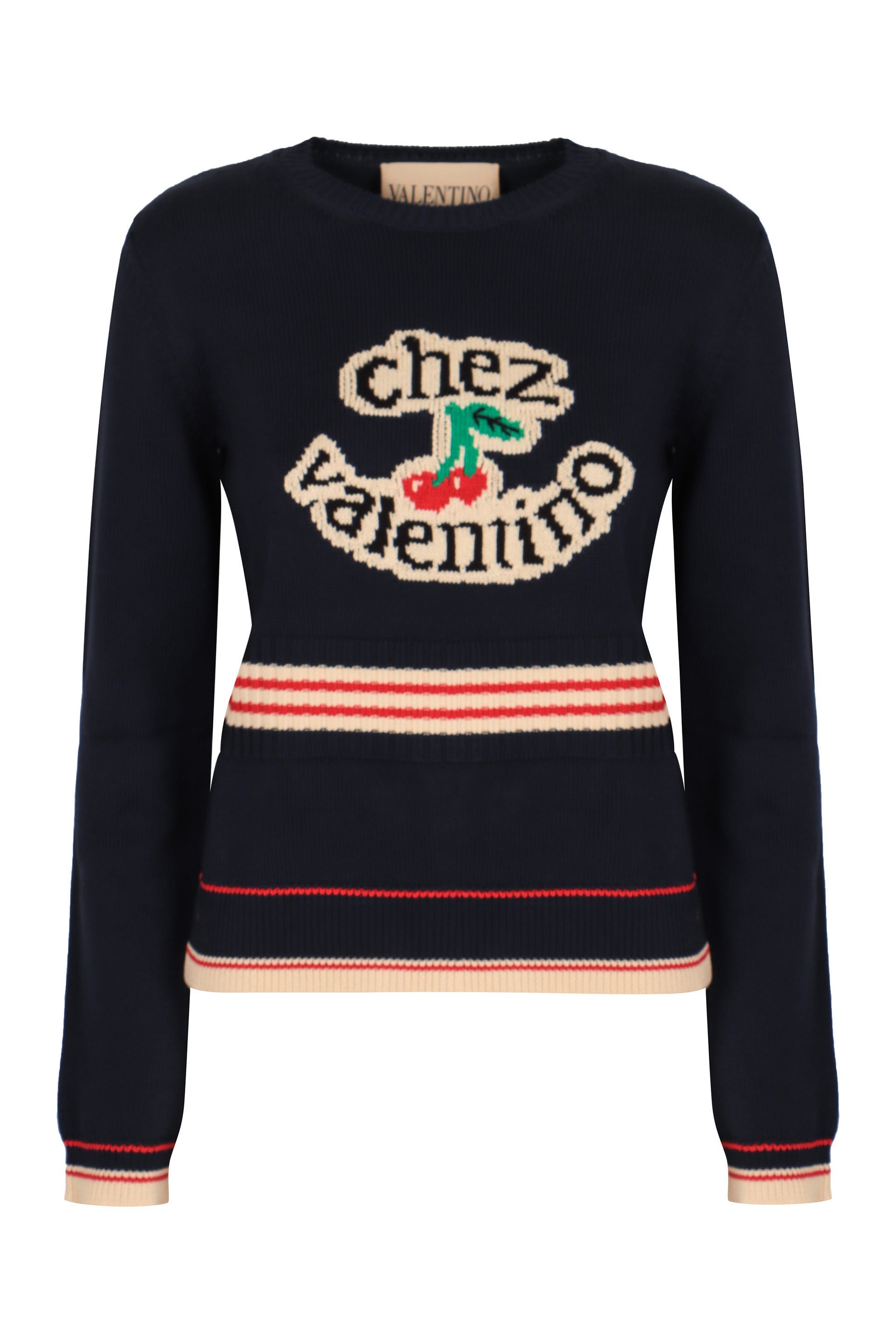 VALENTINO GARAVANI Cotton Crew-Neck Sweater - Women’s