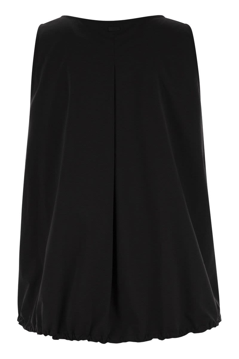 HERNO Sleeveless Tech Top with Adjustable Drawstring