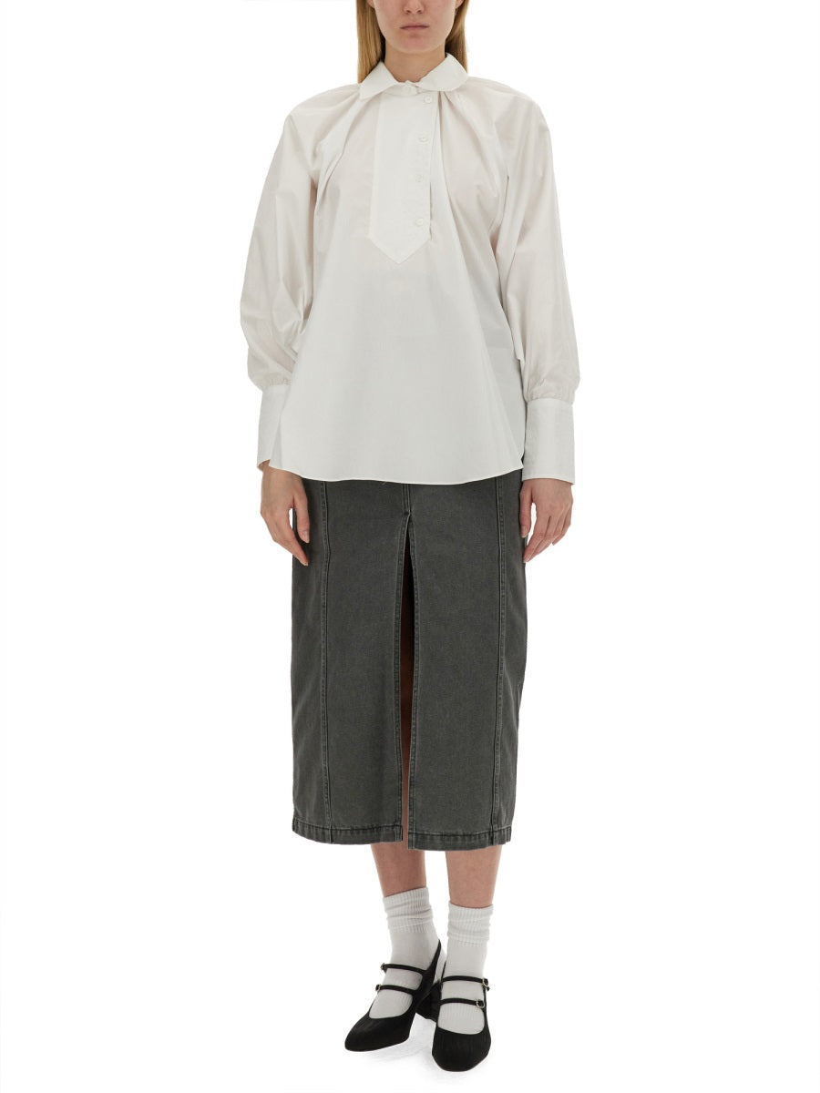 PATOU Cotton Blouse Size 38 FR for Women