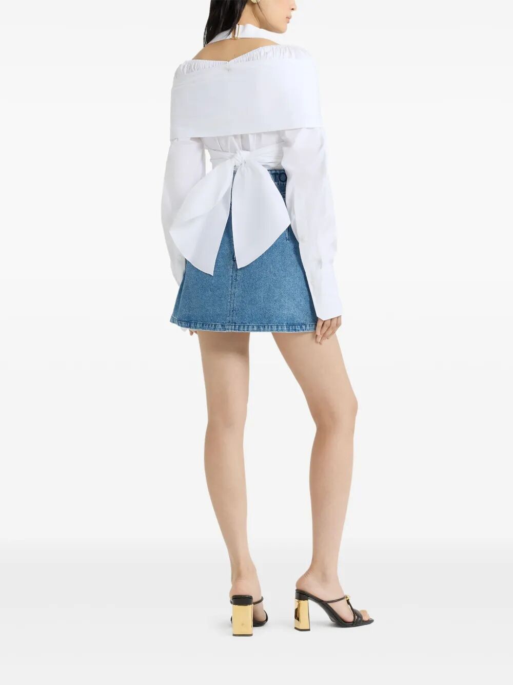 PATOU Draped Blouse for Women - SS25 Collection