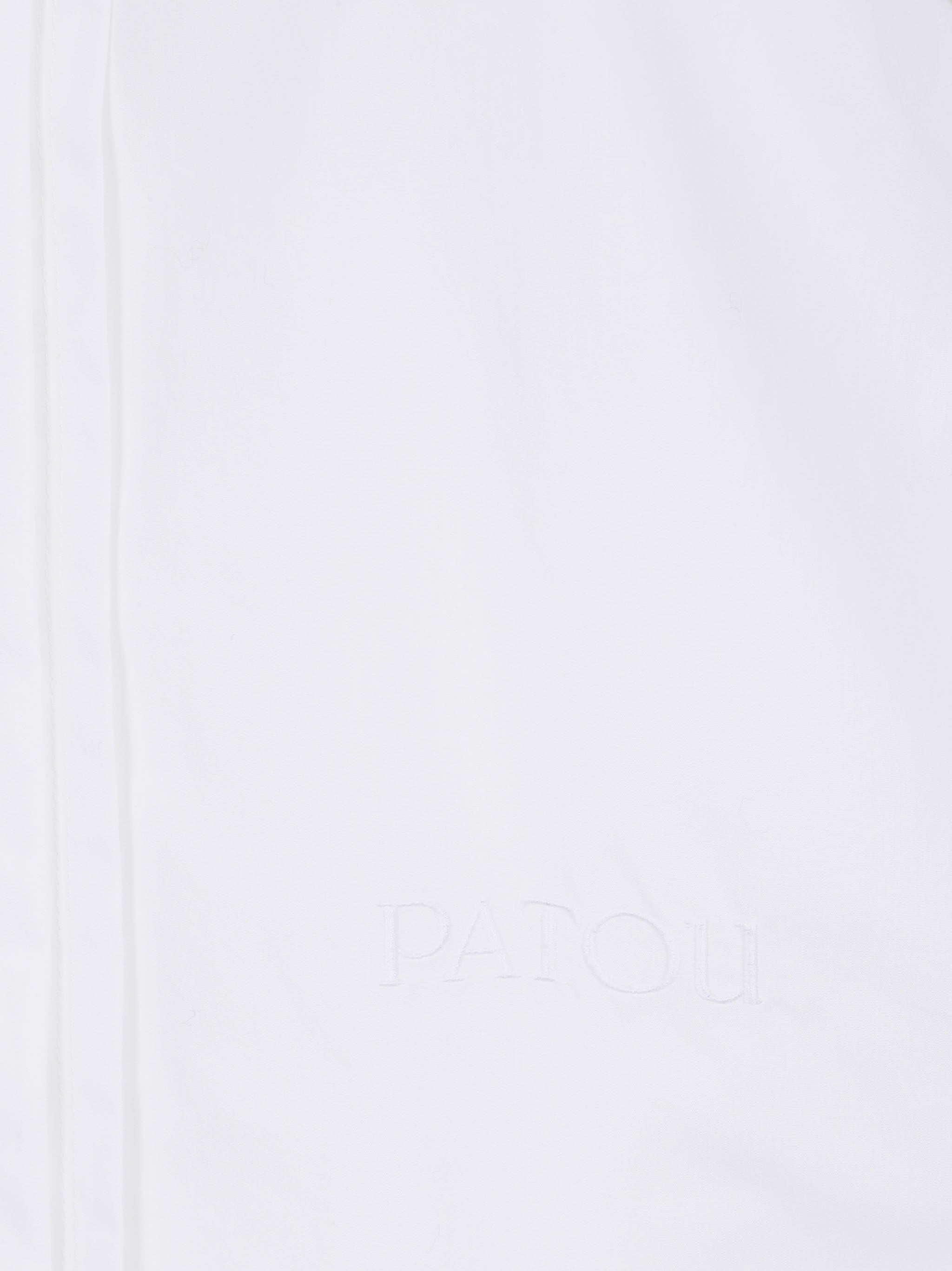 PATOU Ascot Collar Blouse for Women - FW25 Collection