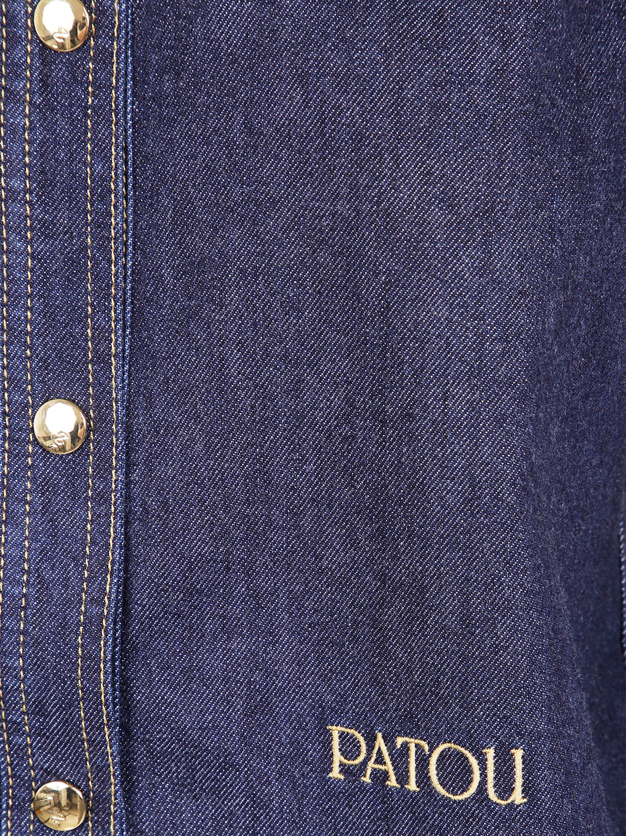 PATOU Ascot Collar Blouse