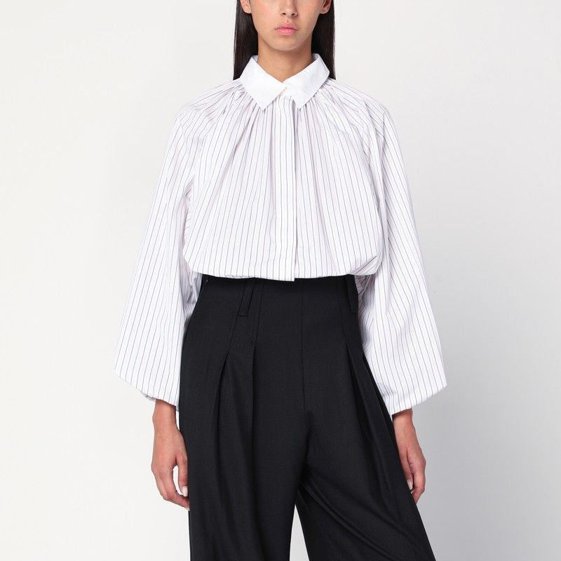 PATOU Balloon-Sleeve Mini Shirt