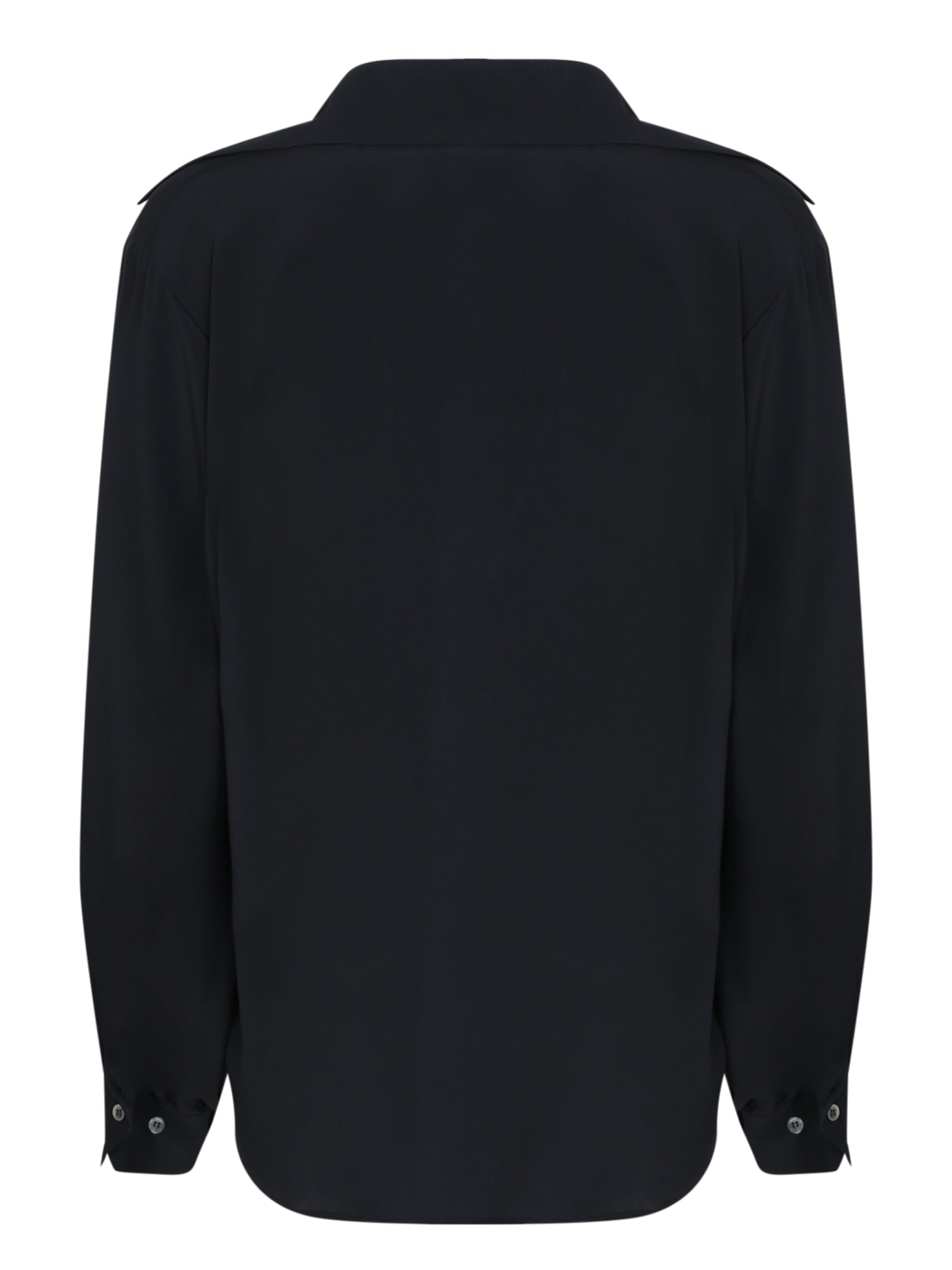 BLANCA VITA Elegant Black Top for Women