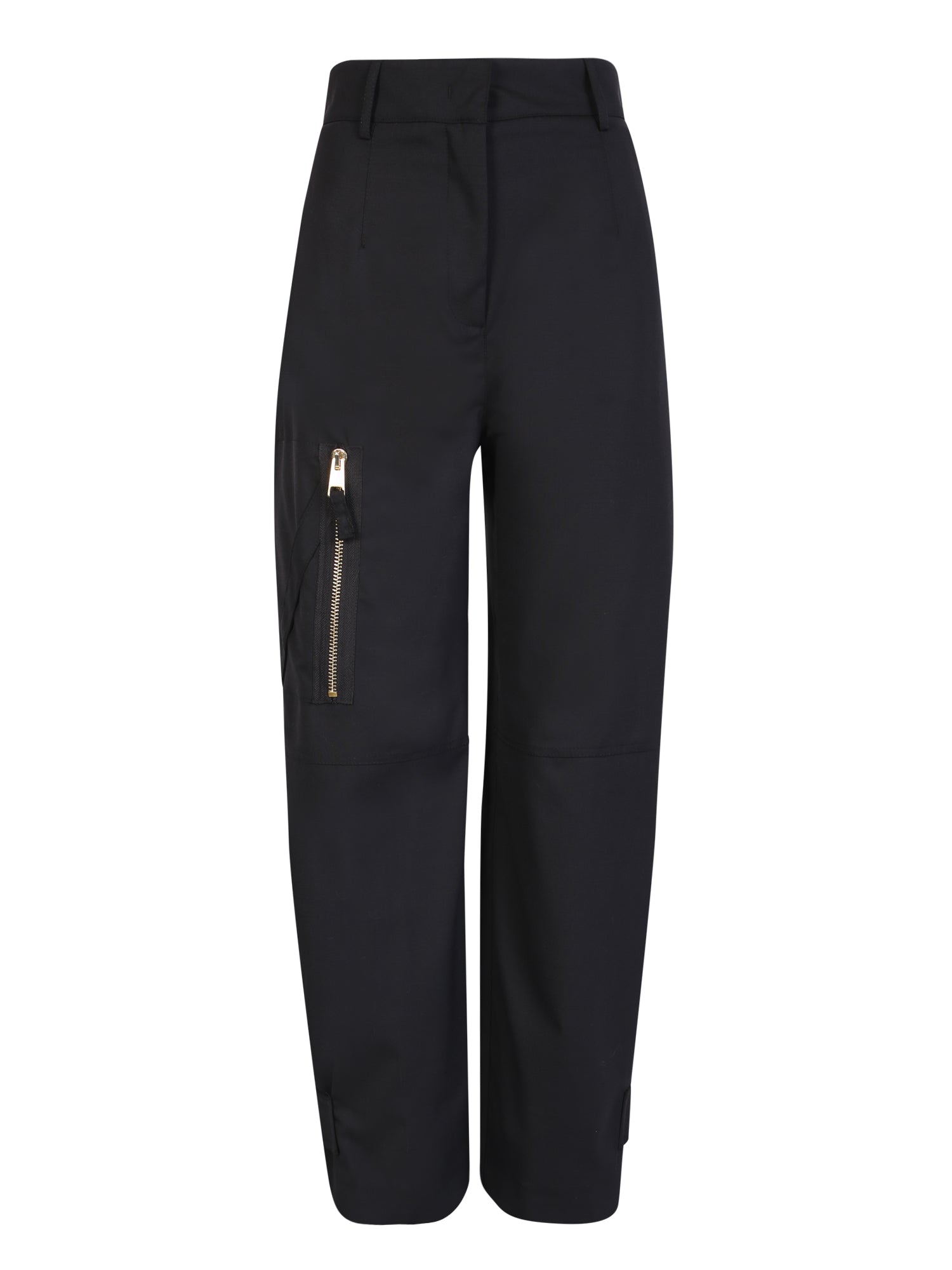 BLANCA VITA High Waist Oversized Cargo Trousers for Women