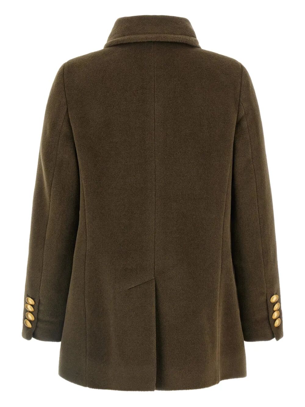 TAGLIATORE Double-Breasted Wool Short Jacket