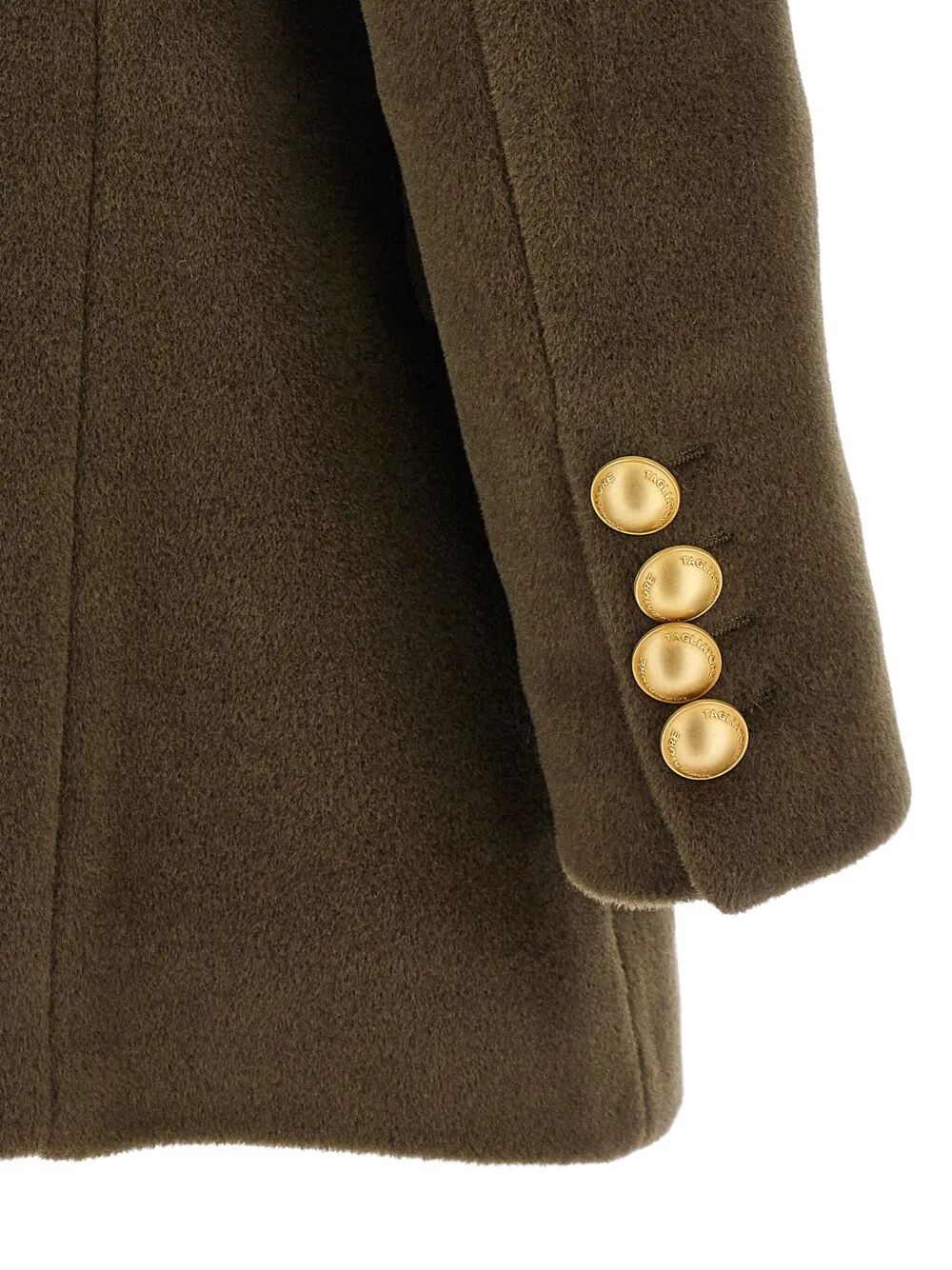 TAGLIATORE Double-Breasted Wool Short Jacket
