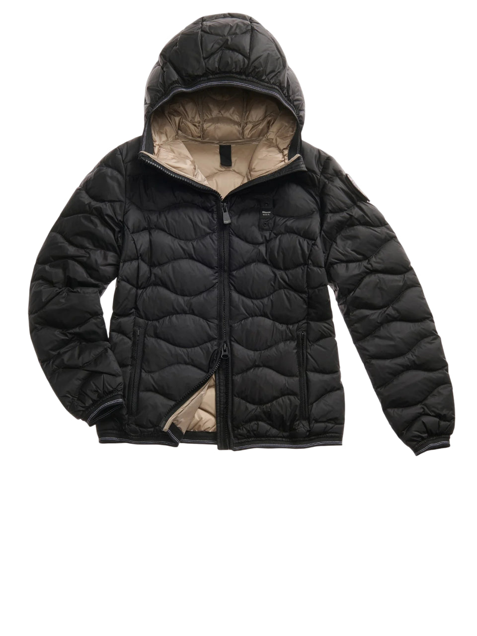BLAUER Flared Fit Quilted Down Jacket for Women