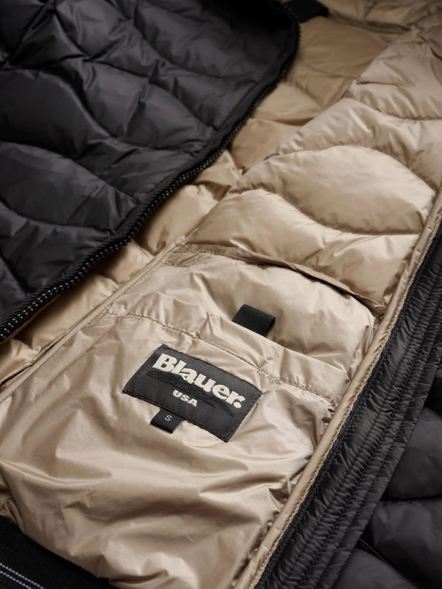 BLAUER Elegant Down Jacket with Removable Fur Trim for Women