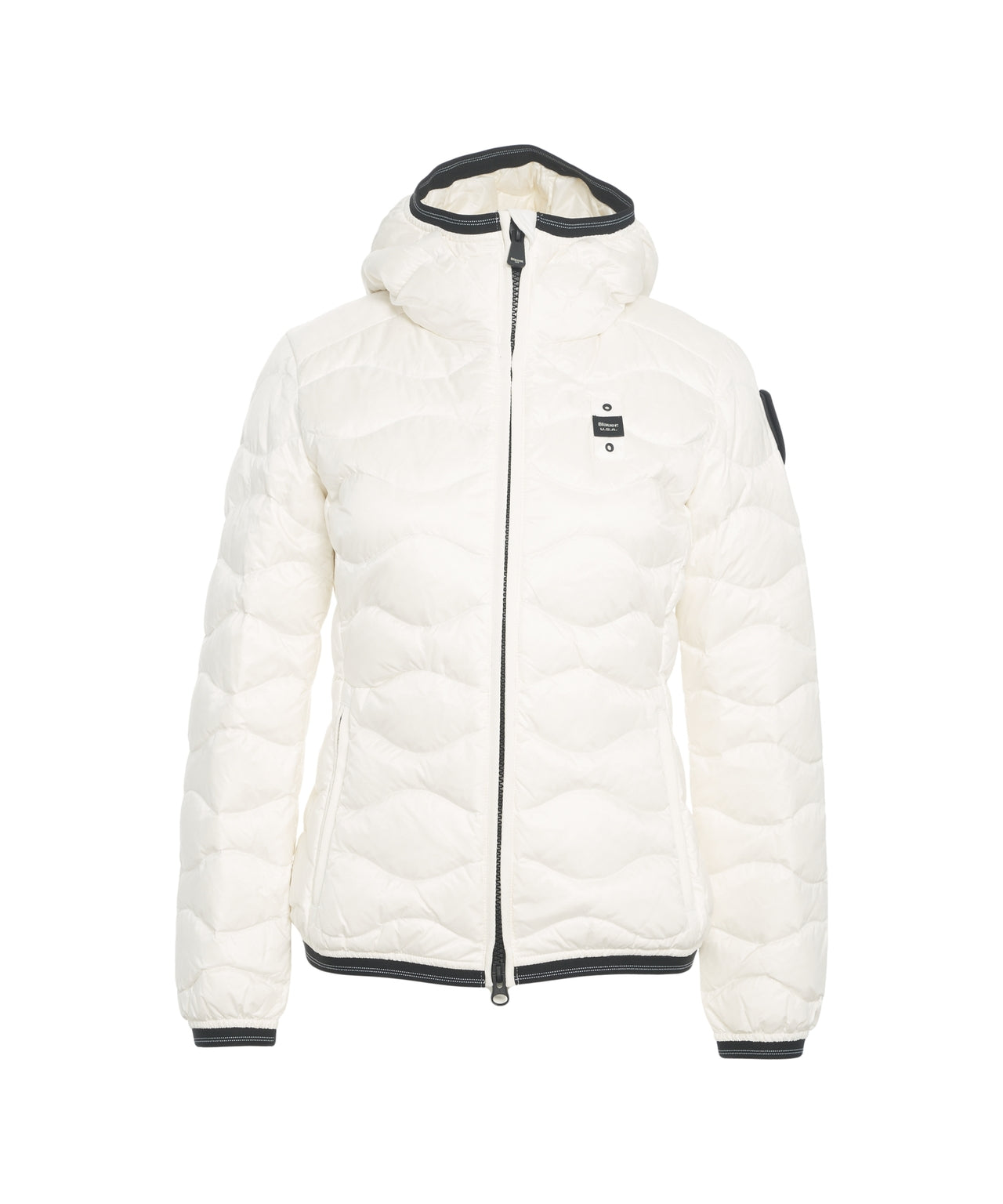 BLAUER Wavy Quilted Lightweight Puffer Jacket for Women