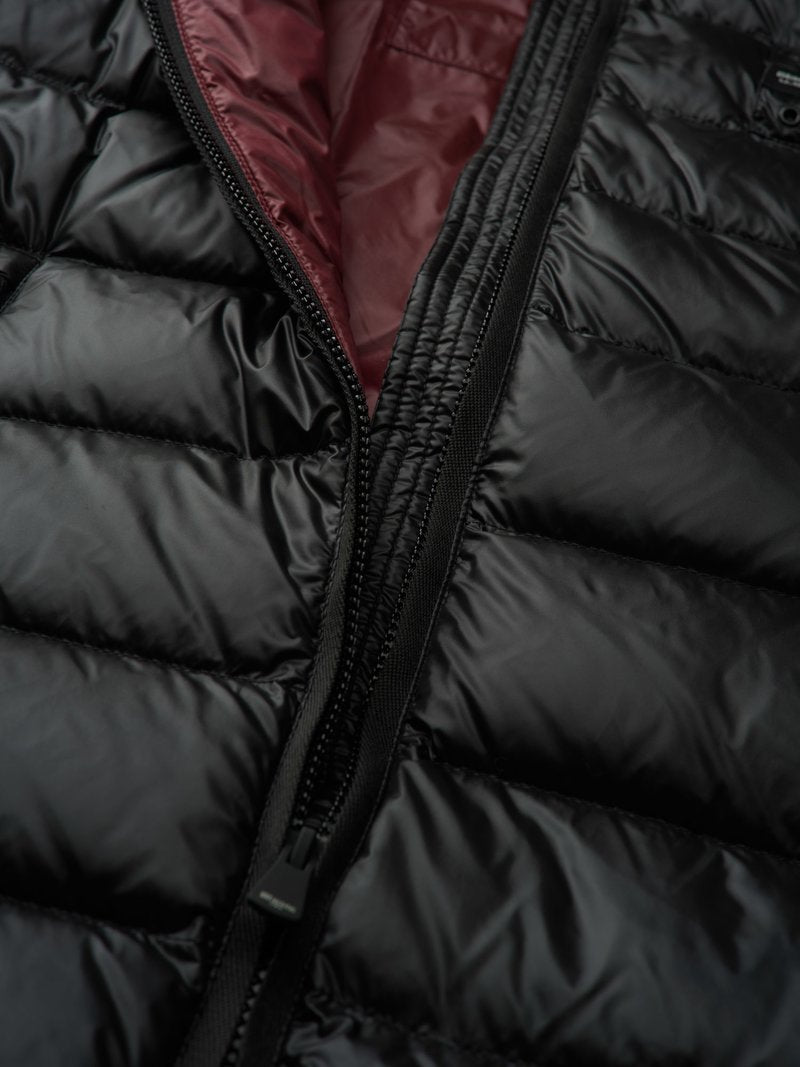 BLAUER Chic Down Jacket with Removable Fur Trim