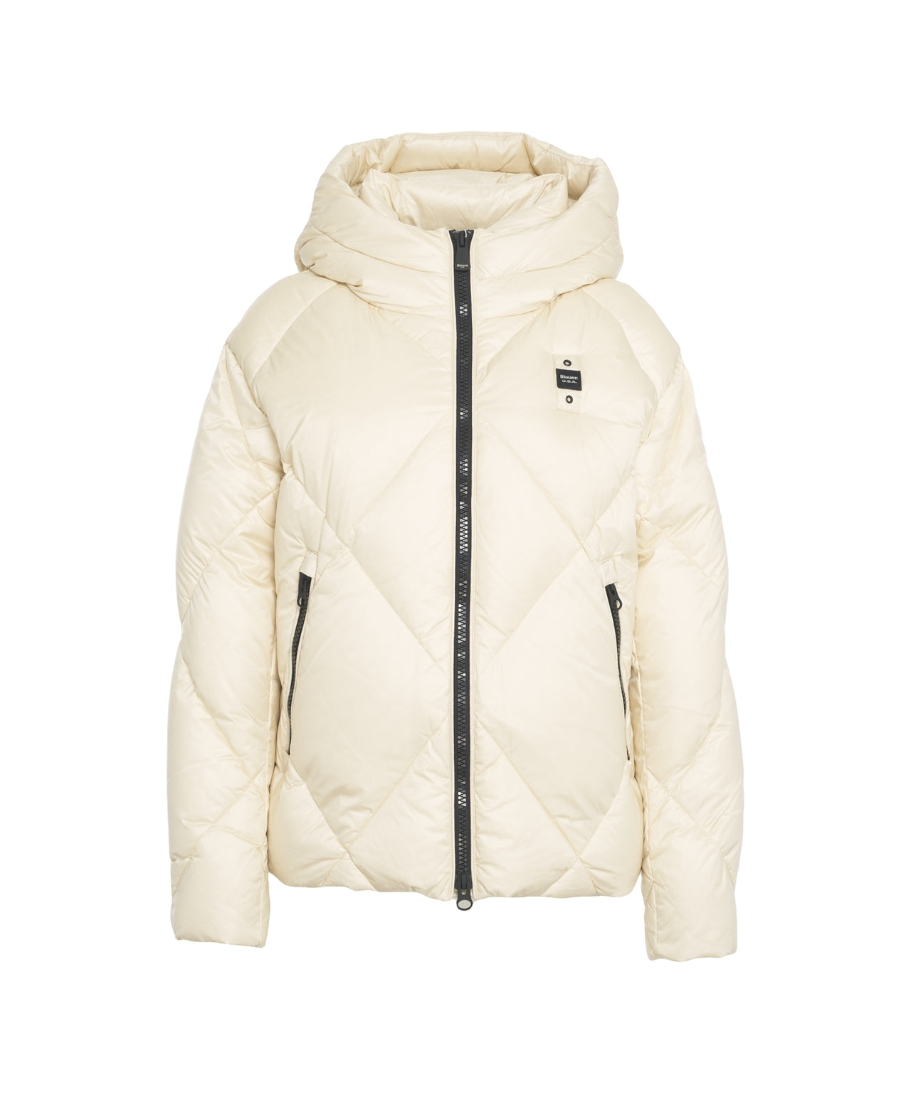 BLAUER Women's Quilted Puffer Jacket with Hood