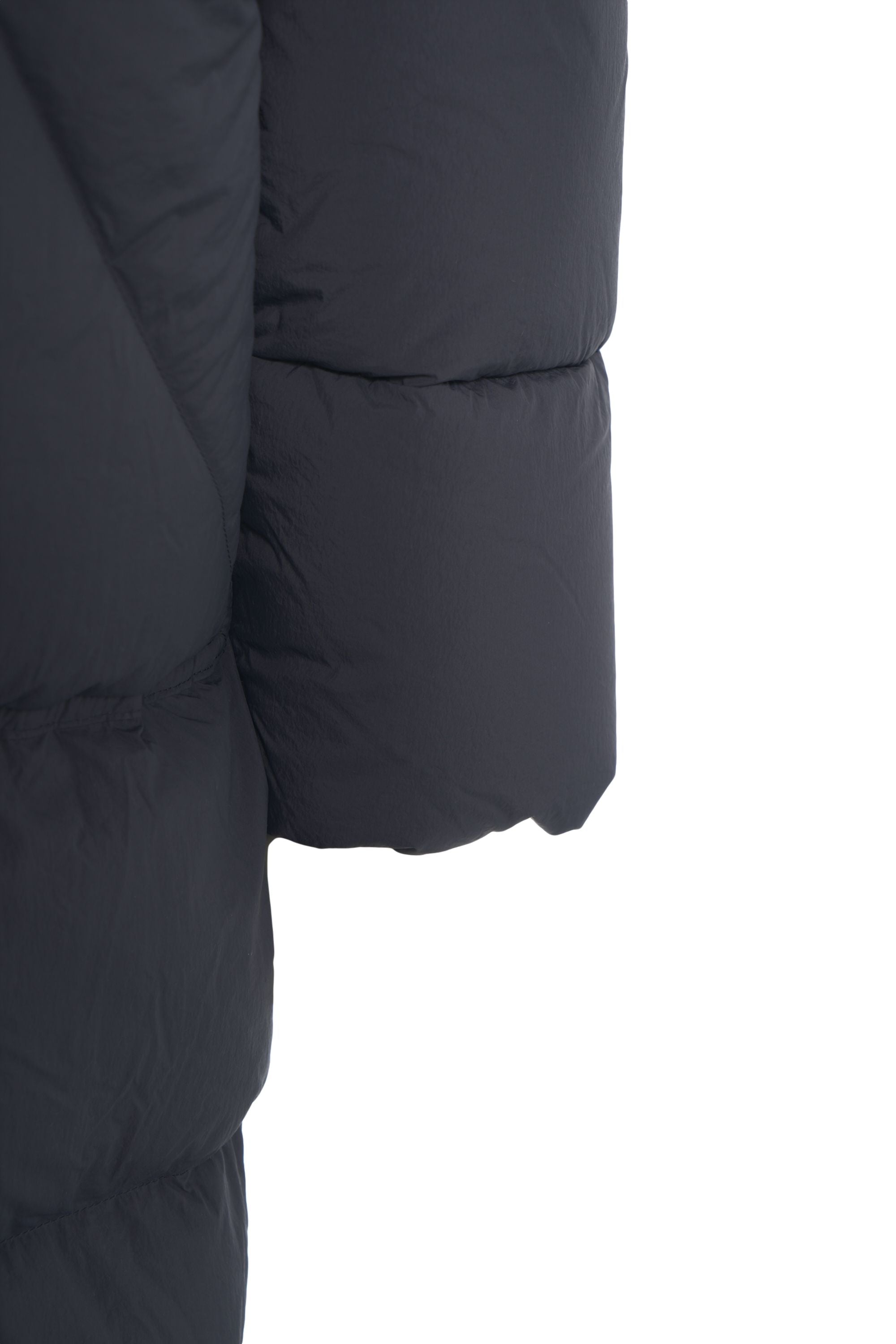 BLAUER Long Padded Jacket with Non-Removable Hood for Women