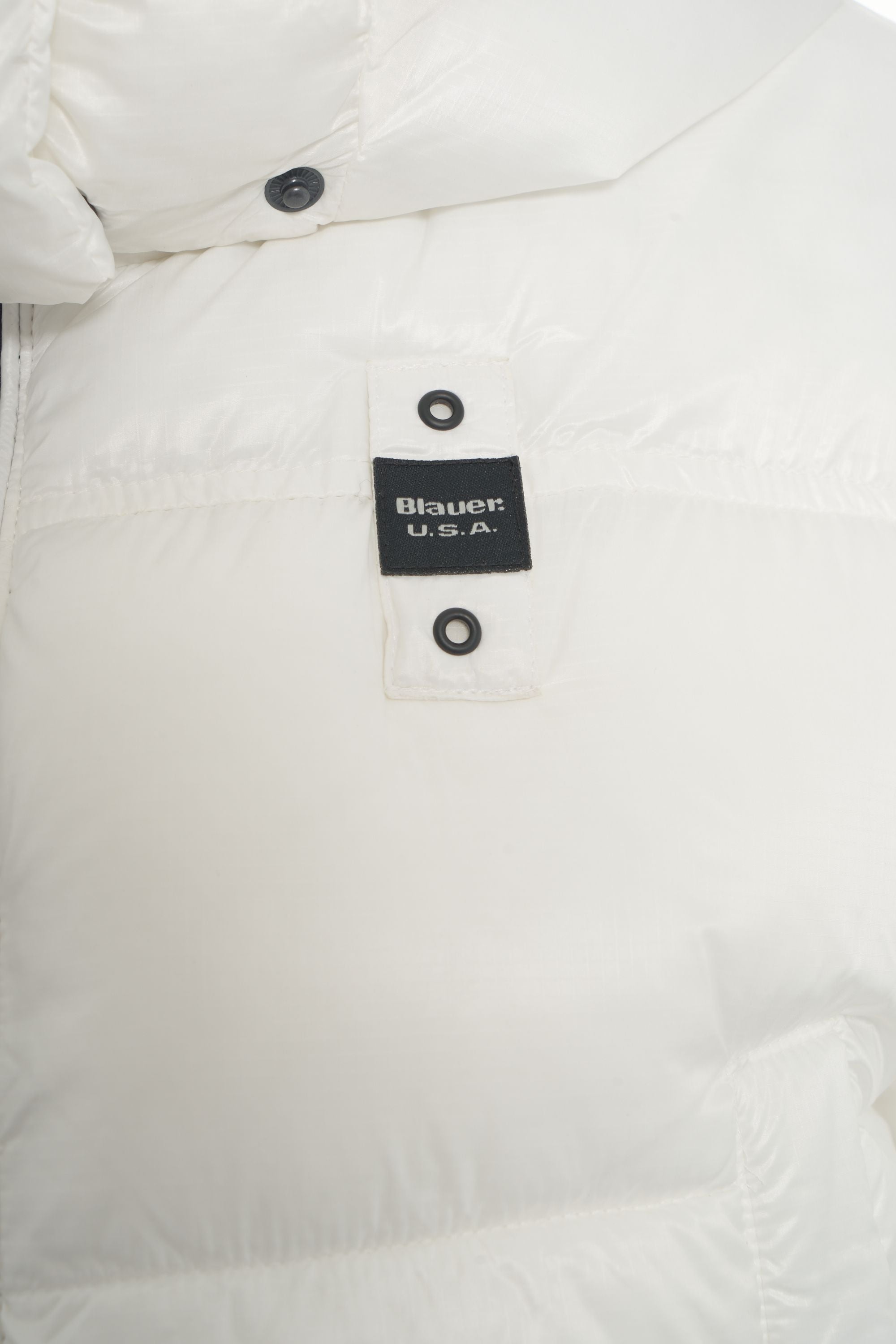 BLAUER Quilted Down Jacket with Integrated Hood