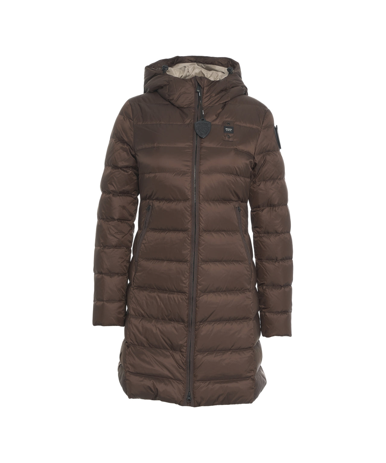 BLAUER Quilted Down Jacket with Integrated Hood for Women