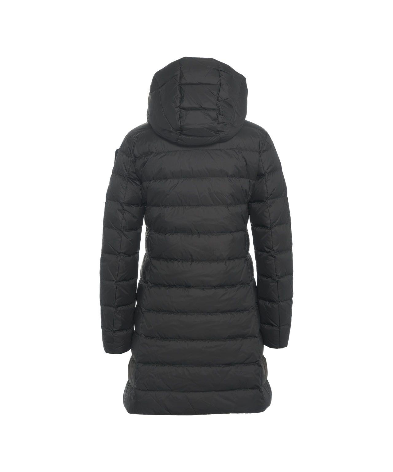 BLAUER Quilted Down Jacket 'Agnes' - Long Fit with Hood