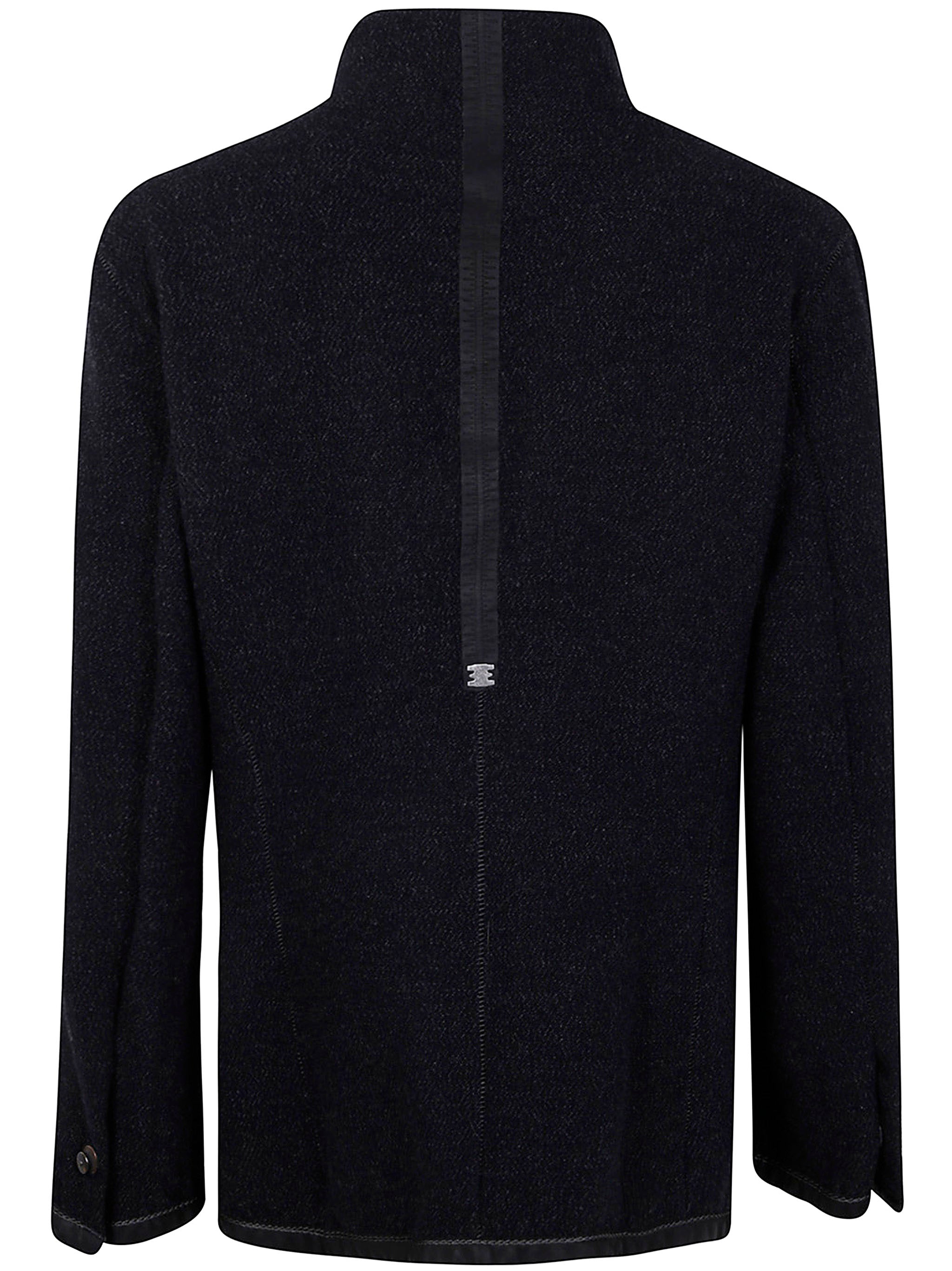 ISAAC SELLAM Men's Premium Leather Blazer Jacket