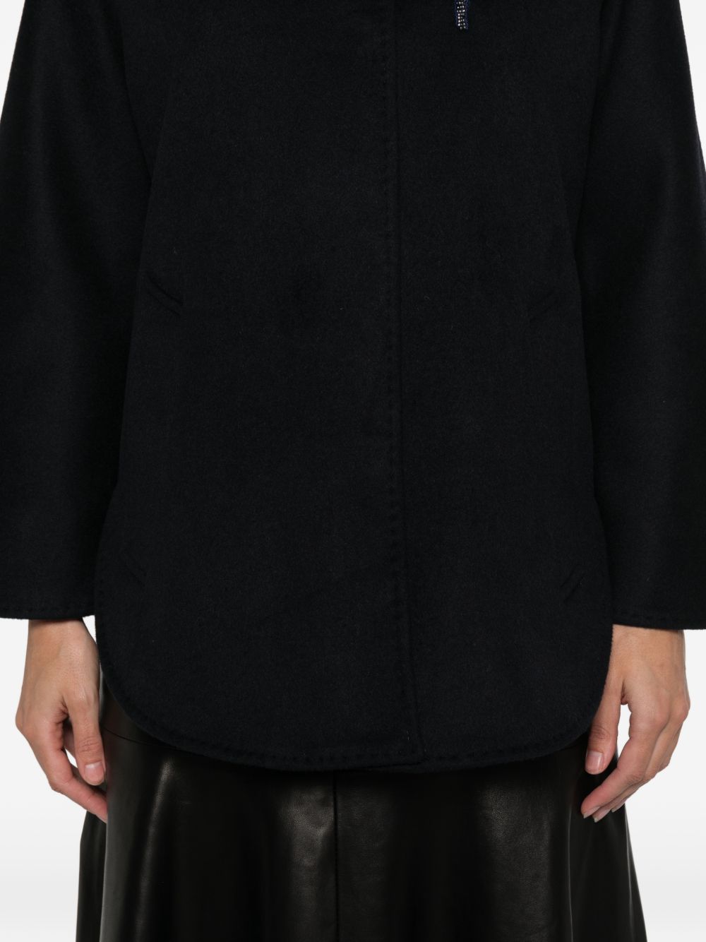 BLUGIRL Chic Women's Wool-Blend Jacket